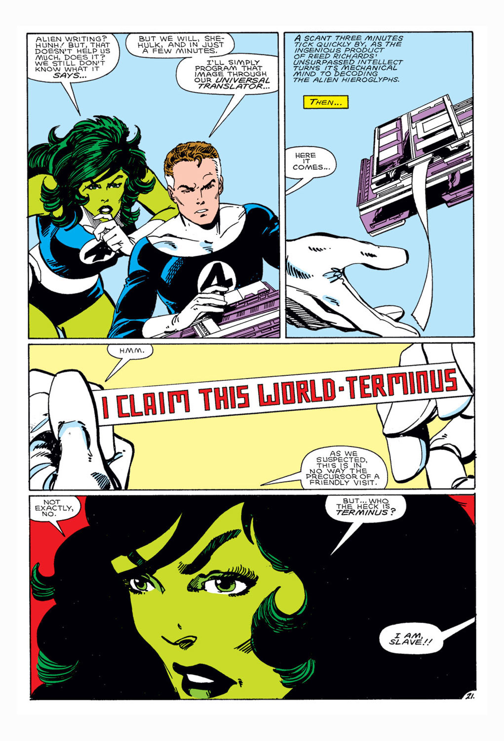 Read online Fantastic Four (1961) comic -  Issue #269 - 22