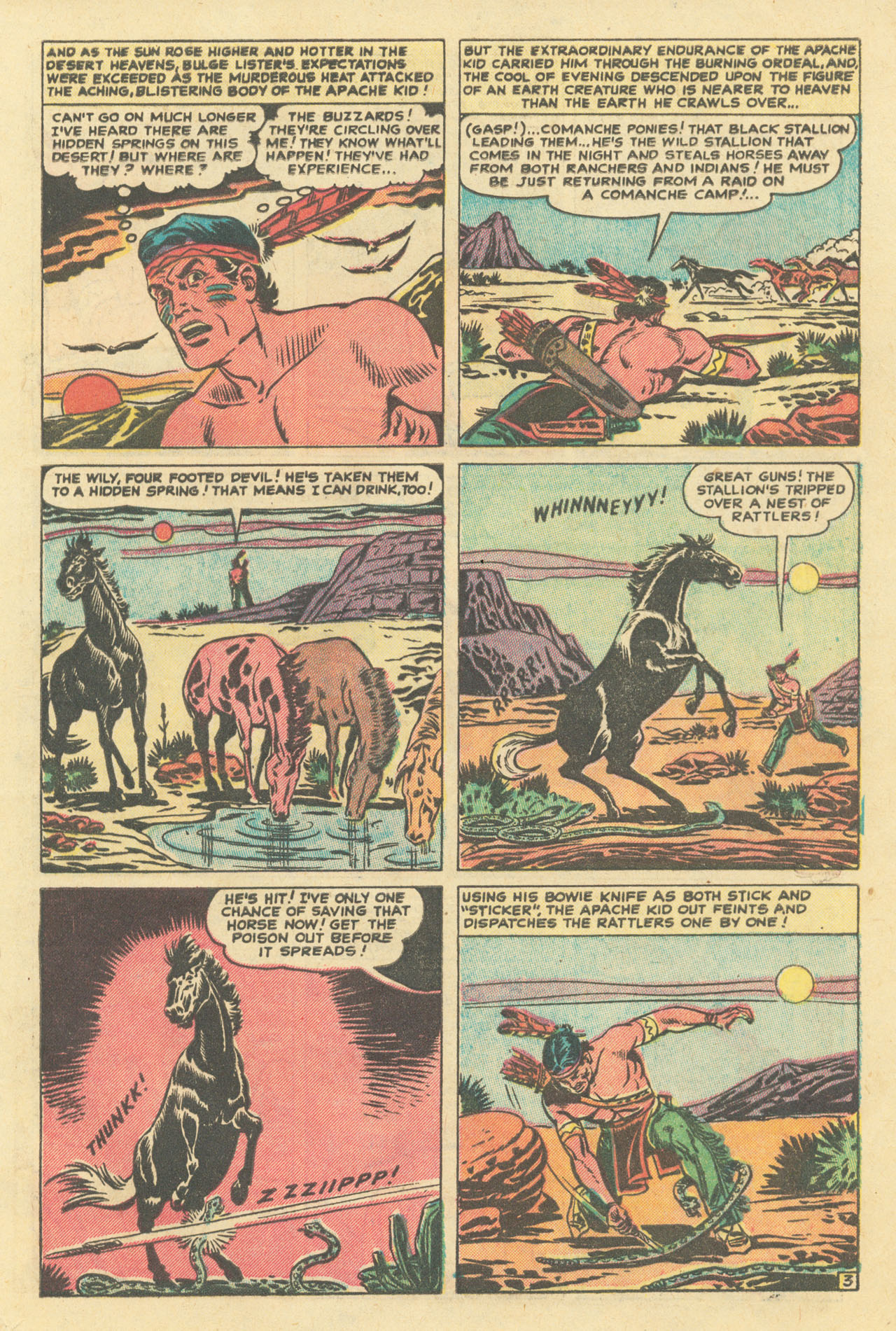 Read online Apache Kid comic -  Issue #53 - 5