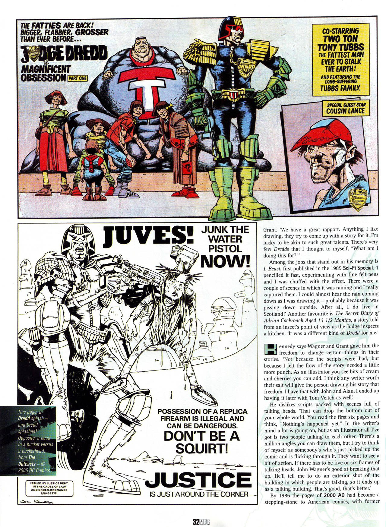 Read online Judge Dredd Megazine (Vol. 5) comic -  Issue #230 - 32