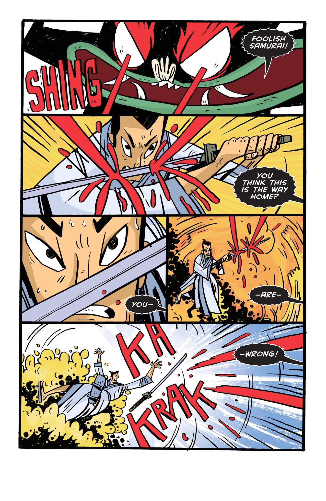 Read online Samurai Jack: Quantum Jack comic -  Issue #5 - 17