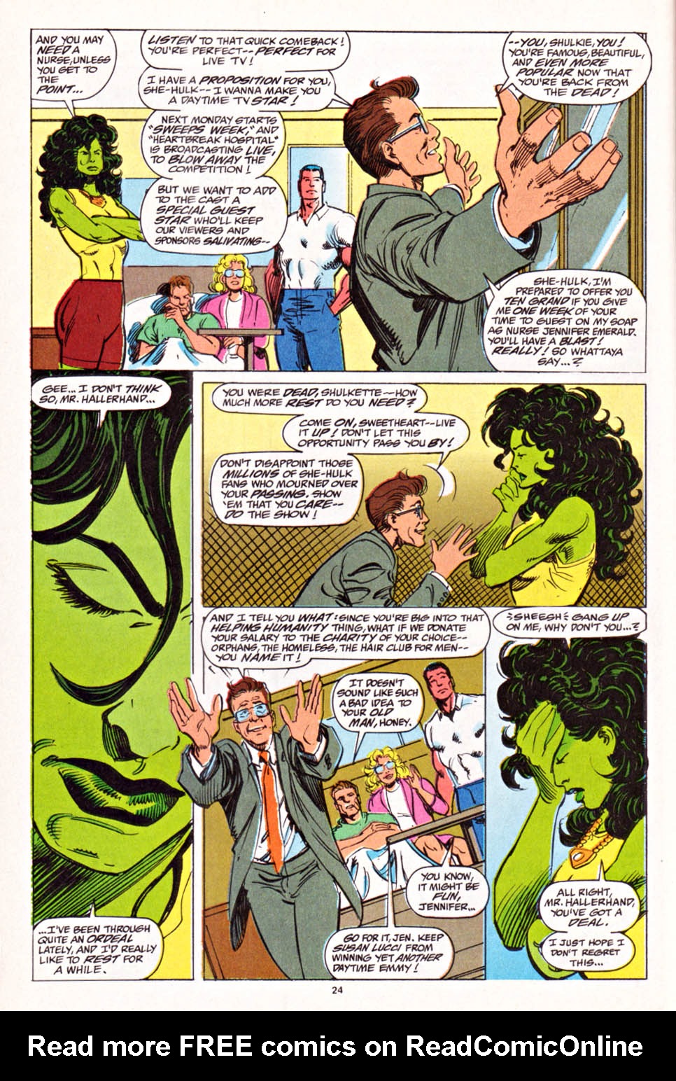 Read online The Sensational She-Hulk comic -  Issue #55 - 18