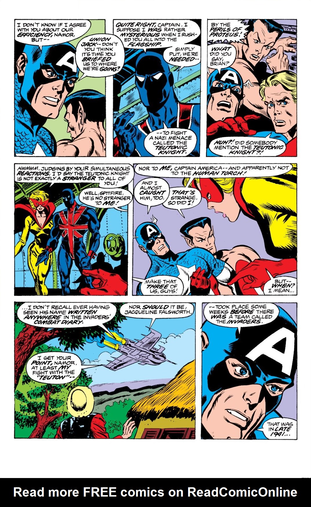 Read online The Invaders Classic comic -  Issue # TPB 2 (Part 1) - 95