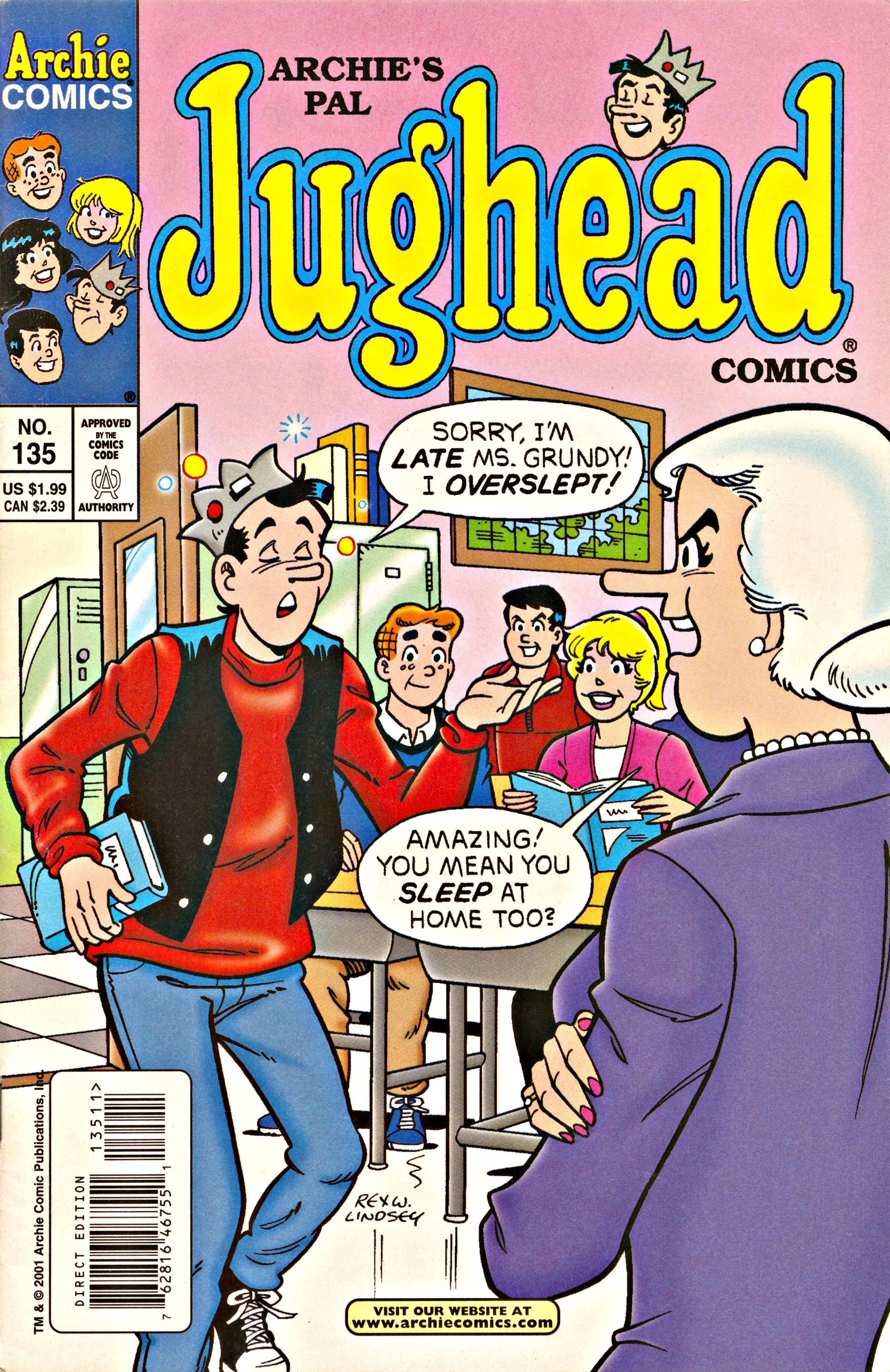 Read online Archie's Pal Jughead Comics comic -  Issue #135 - 1
