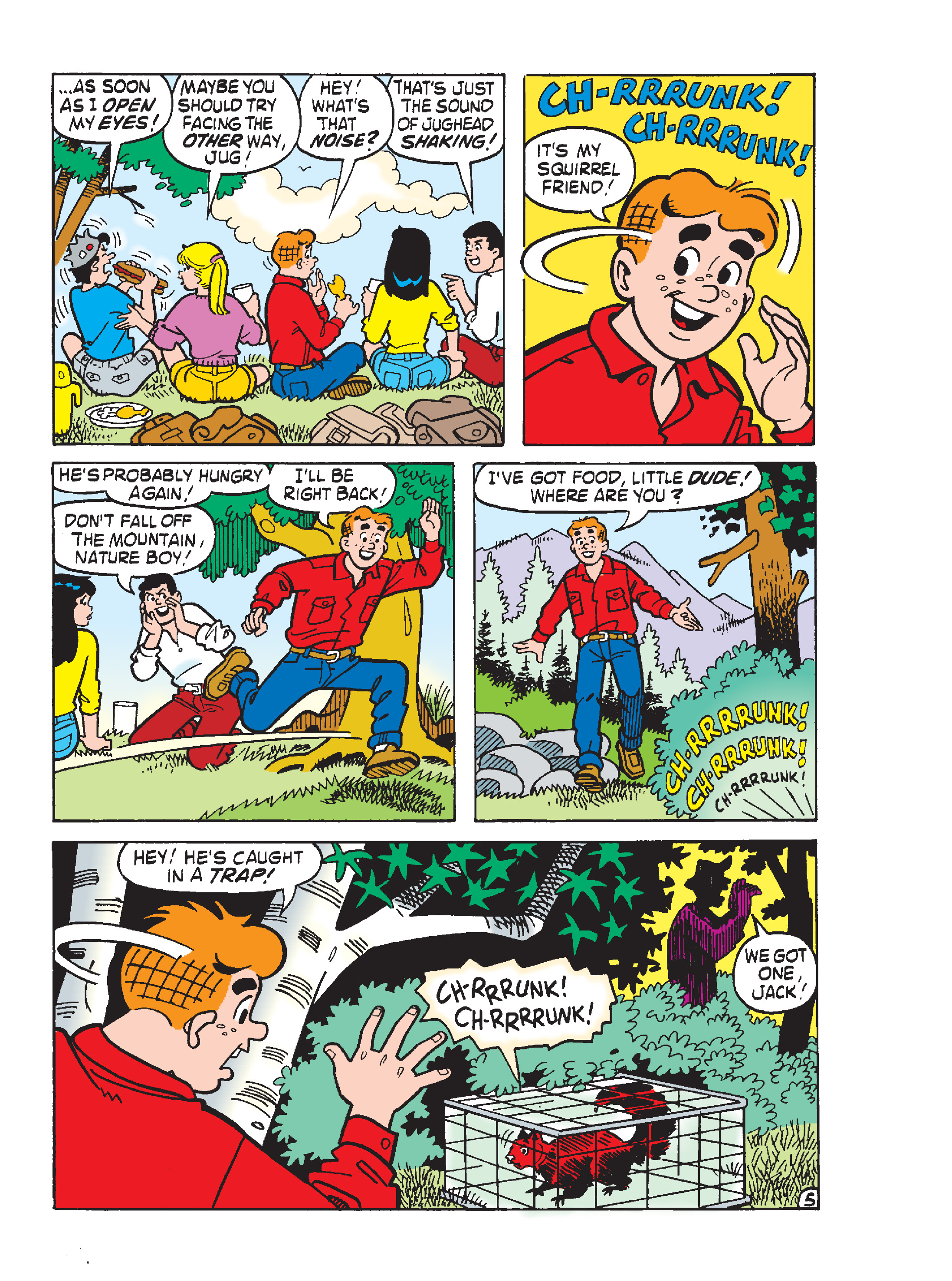 Read online Jughead and Archie Double Digest comic -  Issue #21 - 205