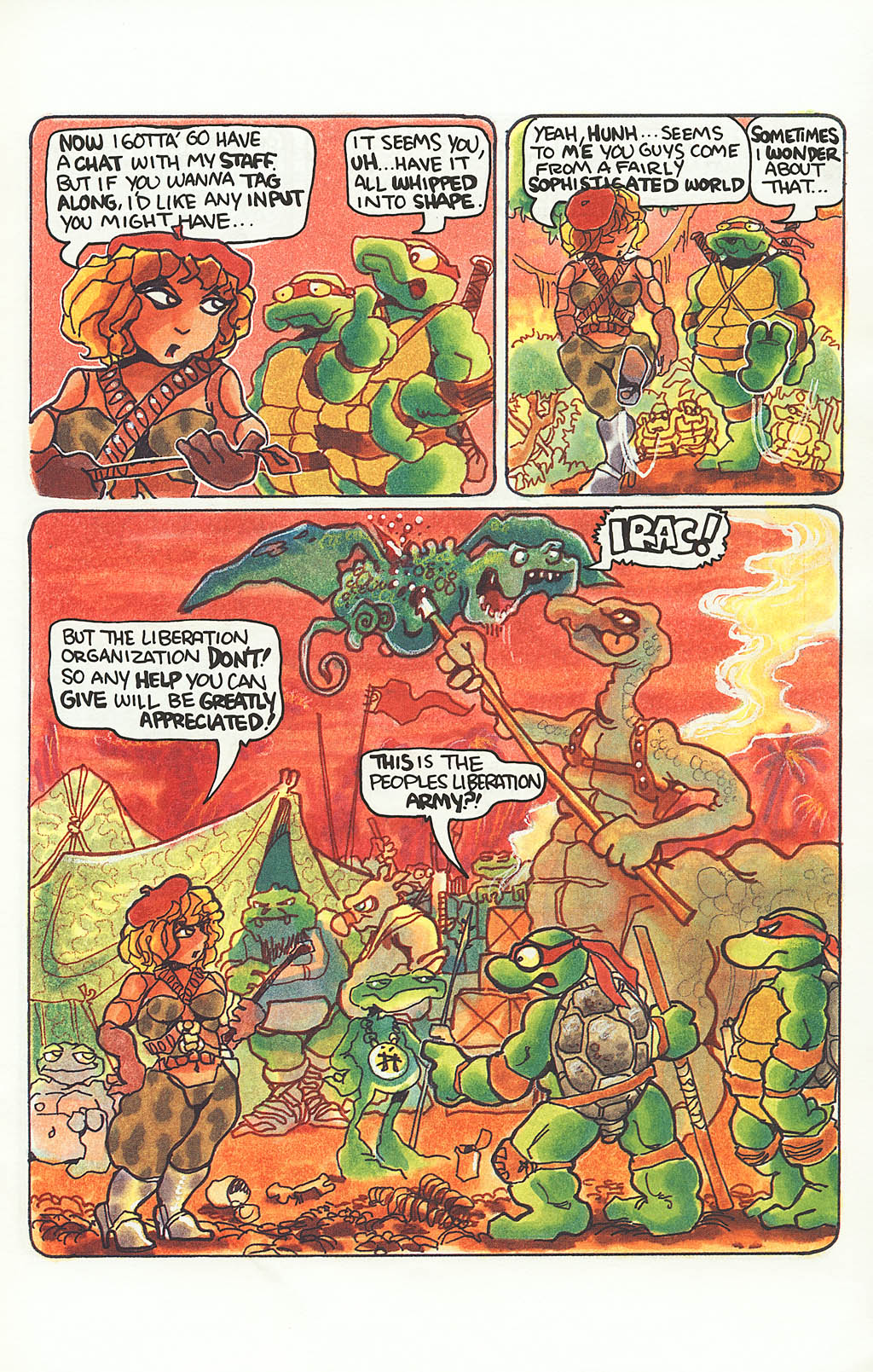 Read online Teenage Mutant Ninja Turtles: "Times" Pipeline comic -  Issue # Full - 27