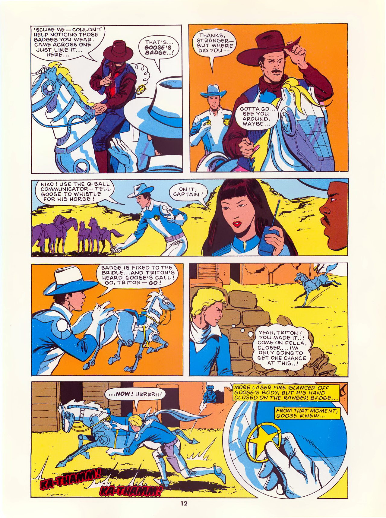 Read online Adventures of the Galaxy Rangers comic -  Issue #2 - 12