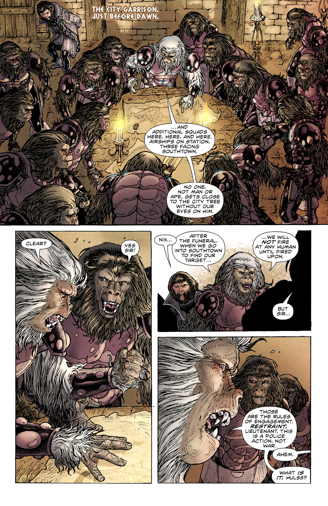 Read online Planet of the Apes (2011) comic -  Issue #4 - 5