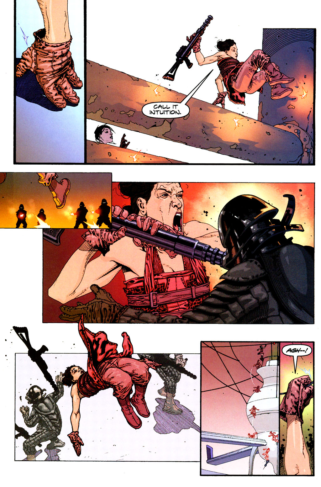 Read online Aeon Flux comic -  Issue #4 - 16