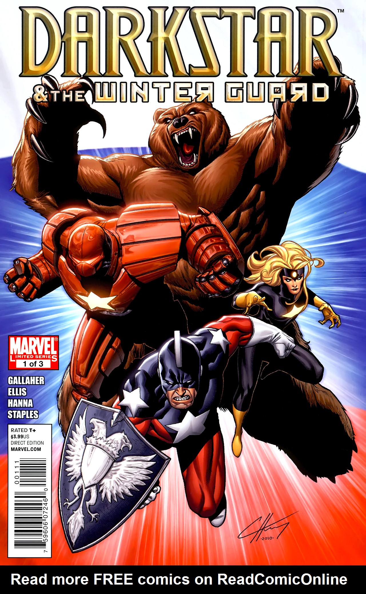 Read online Darkstar & The Winter Guard comic -  Issue #1 - 1