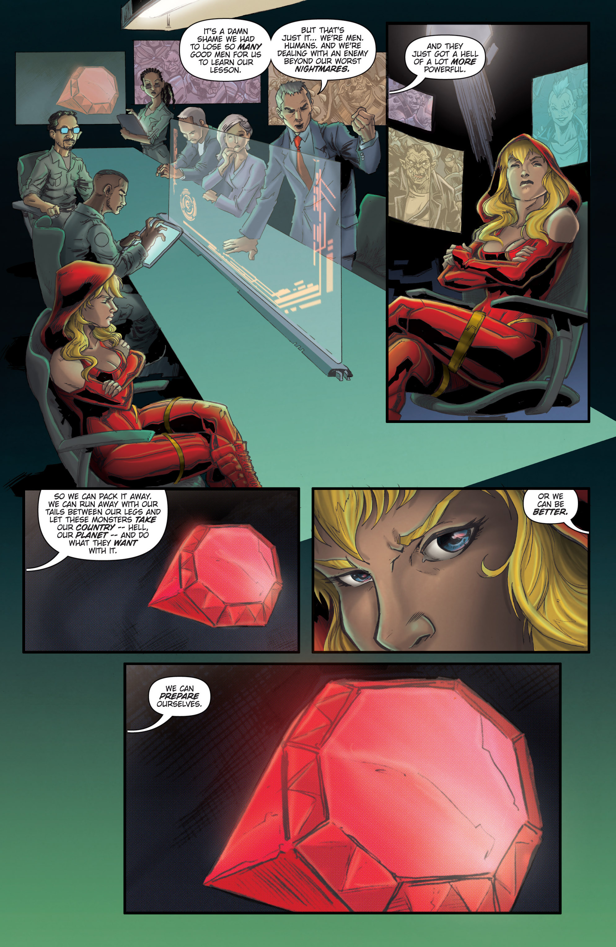 Read online Grimm Fairy Tales presents Code Red comic -  Issue # TPB - 118