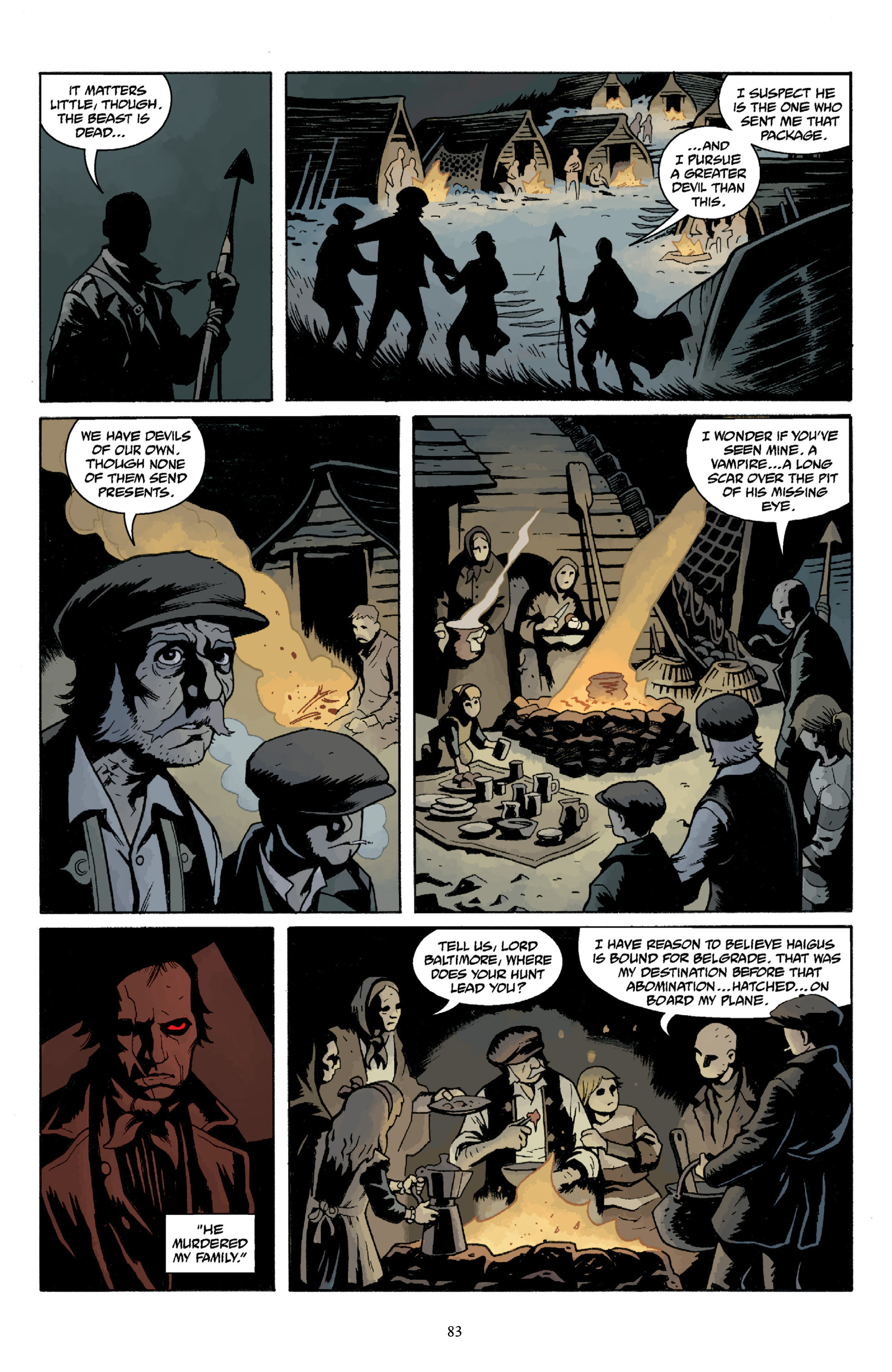 Read online Baltimore Volume 3: A Passing Stranger and Other Stories comic -  Issue # Full - 85