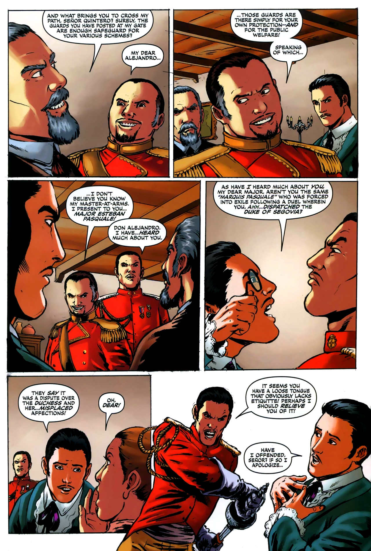 Read online Zorro (2008) comic -  Issue #9 - 23