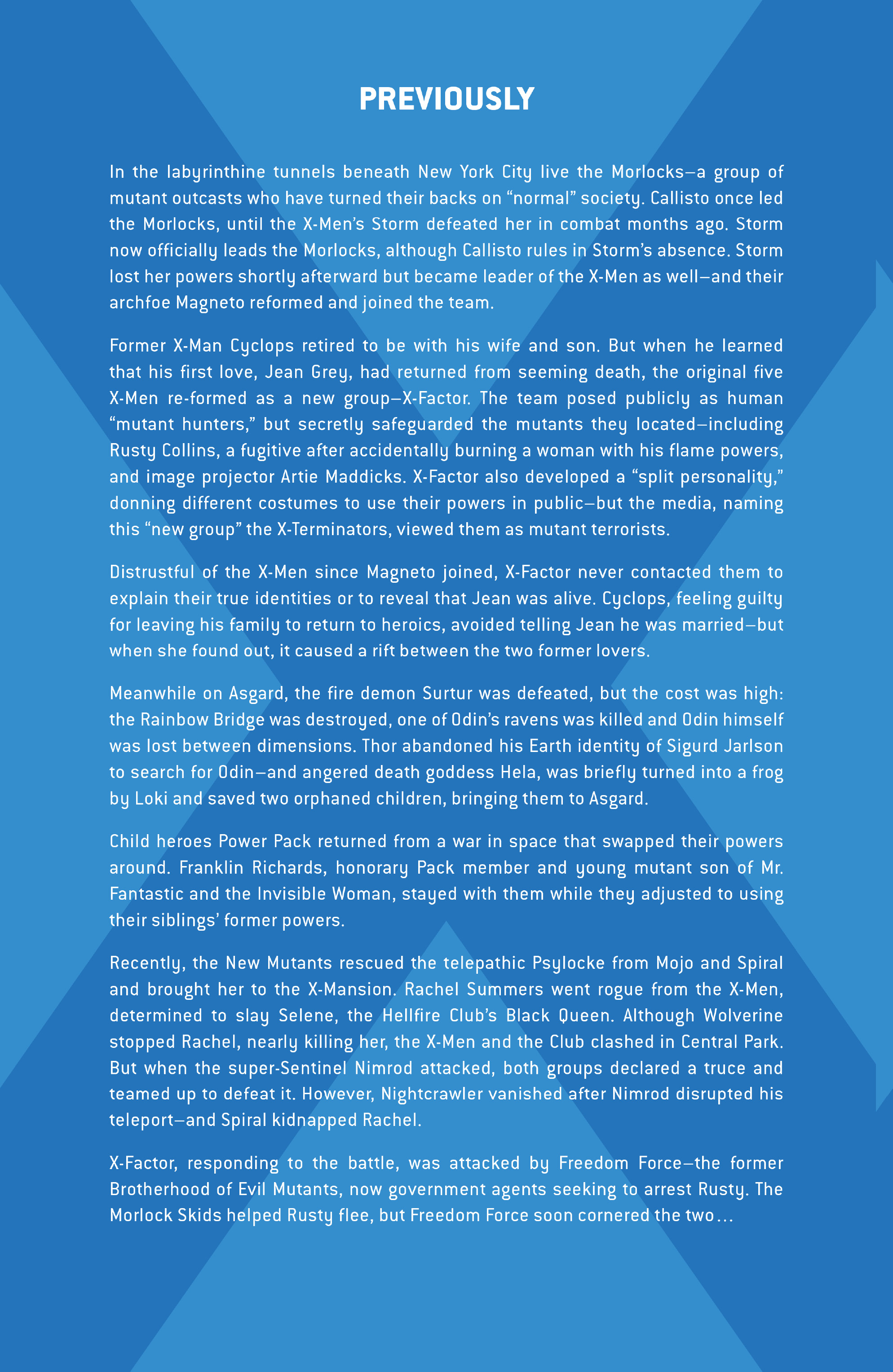 Read online X-Men Milestones: Mutant Massacre comic -  Issue # TPB (Part 1) - 5