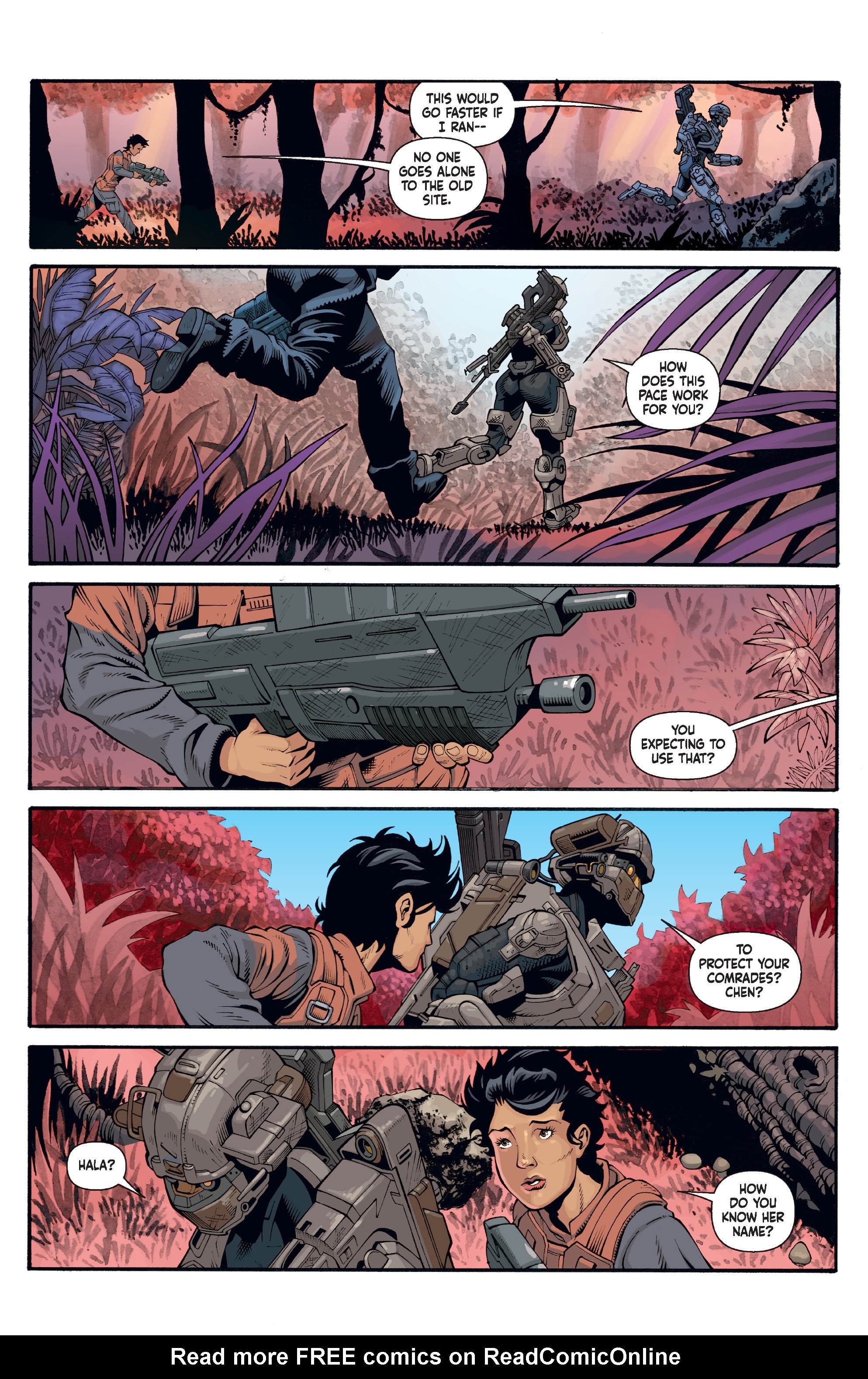 Read online Halo: Lone Wolf comic -  Issue #2 - 18