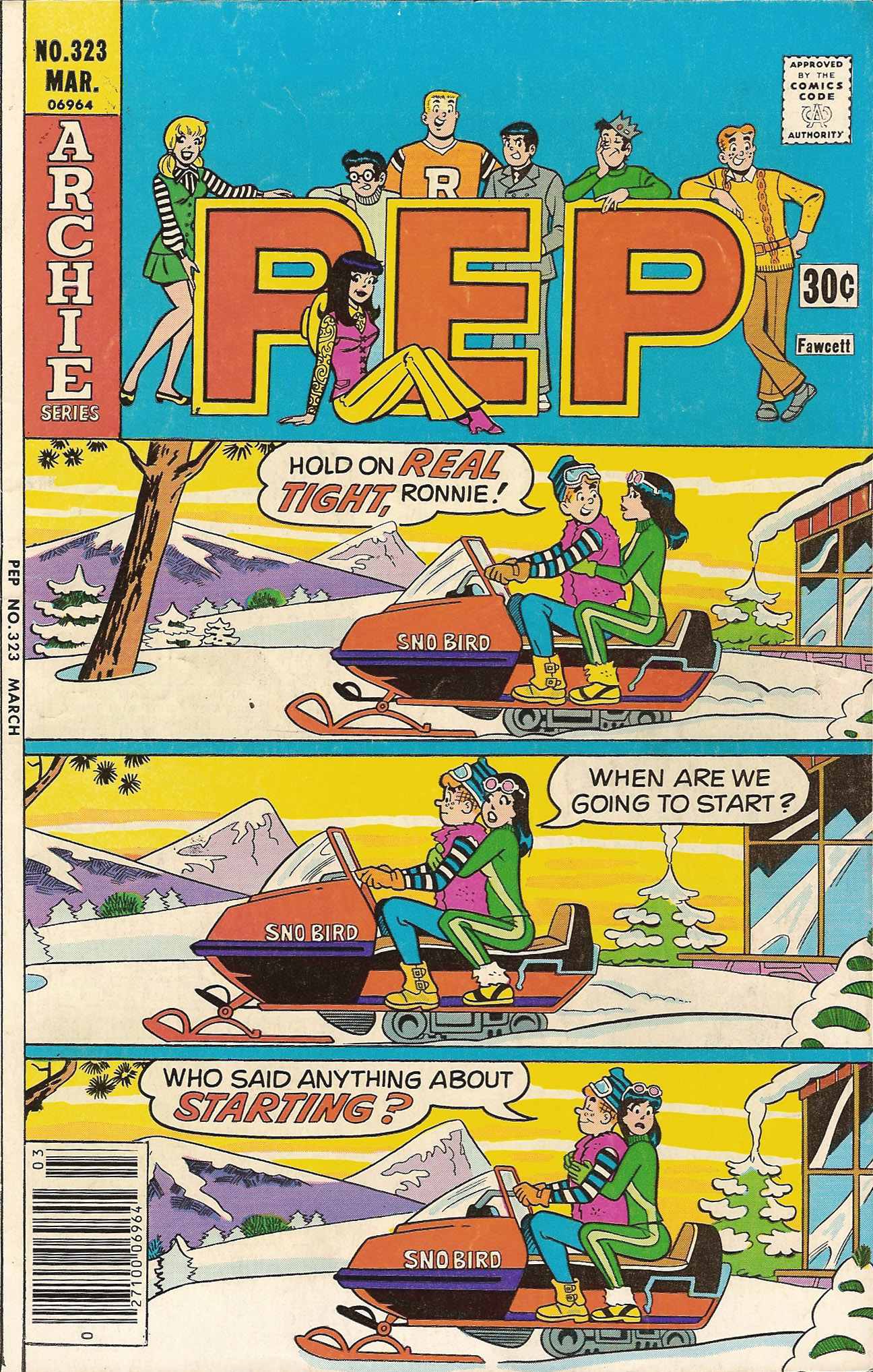 Read online Pep Comics comic -  Issue #323 - 1