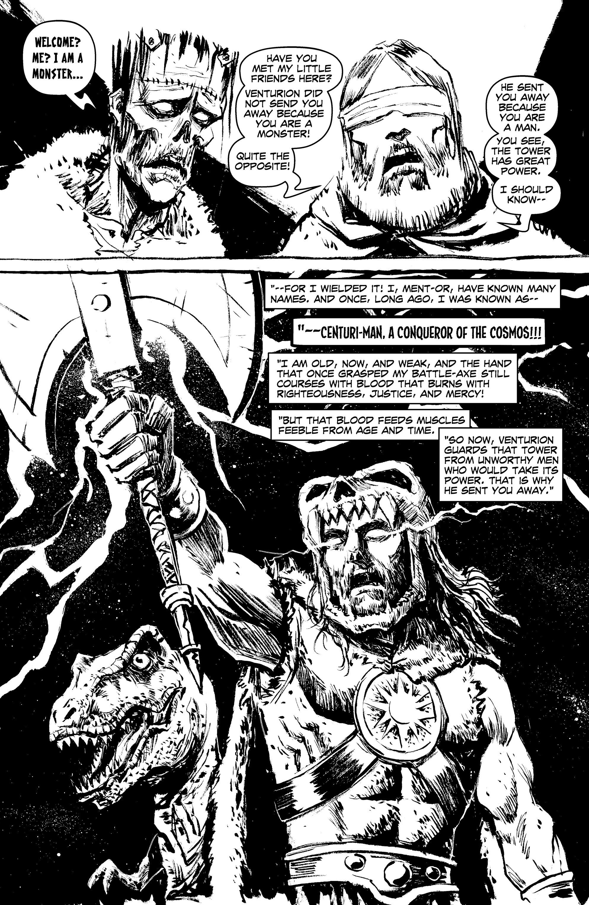 Read online Frankenstein and the Conquerors of the Cosmos comic -  Issue # Full - 31