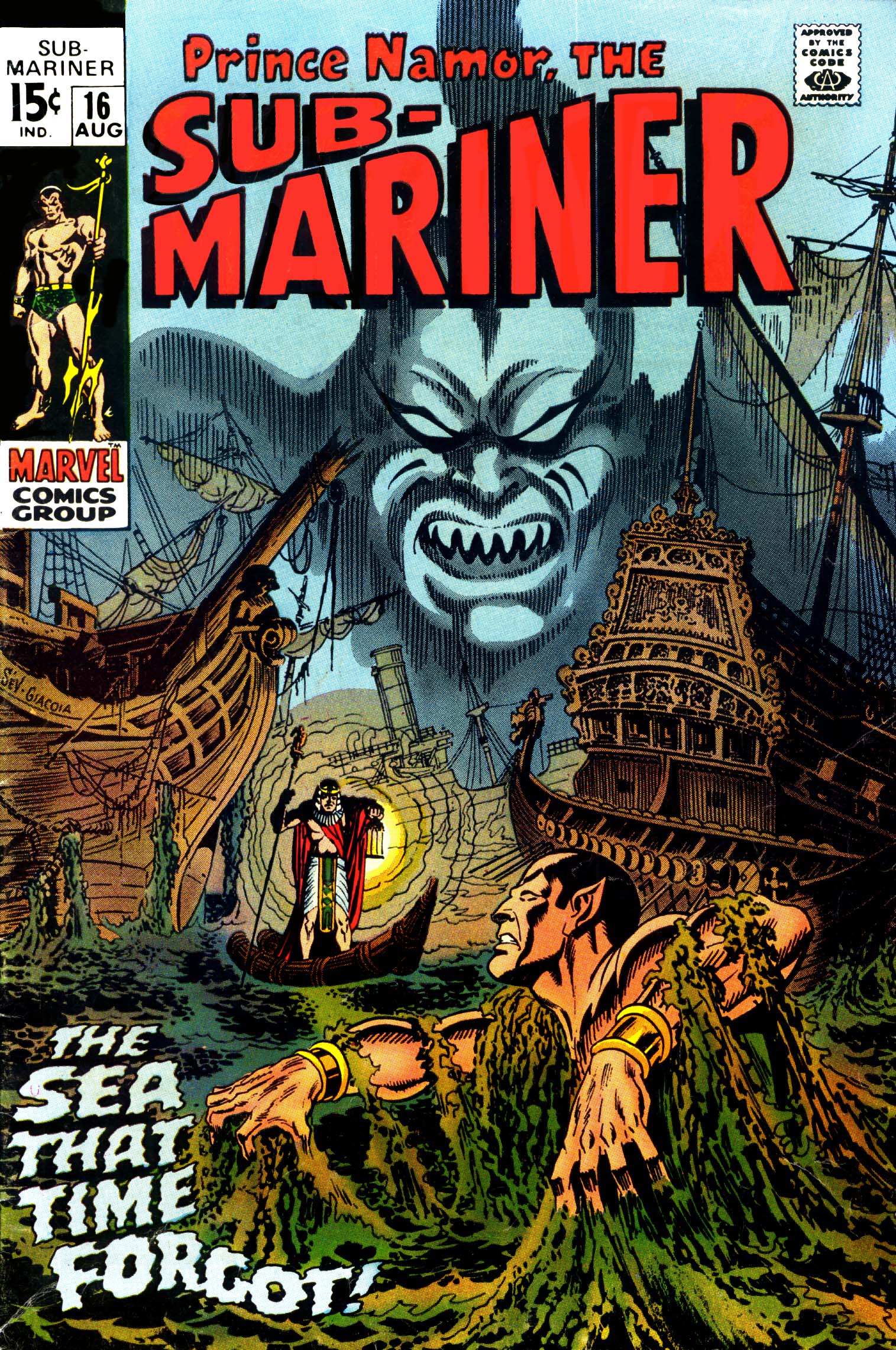 Read online The Sub-Mariner comic -  Issue #16 - 1