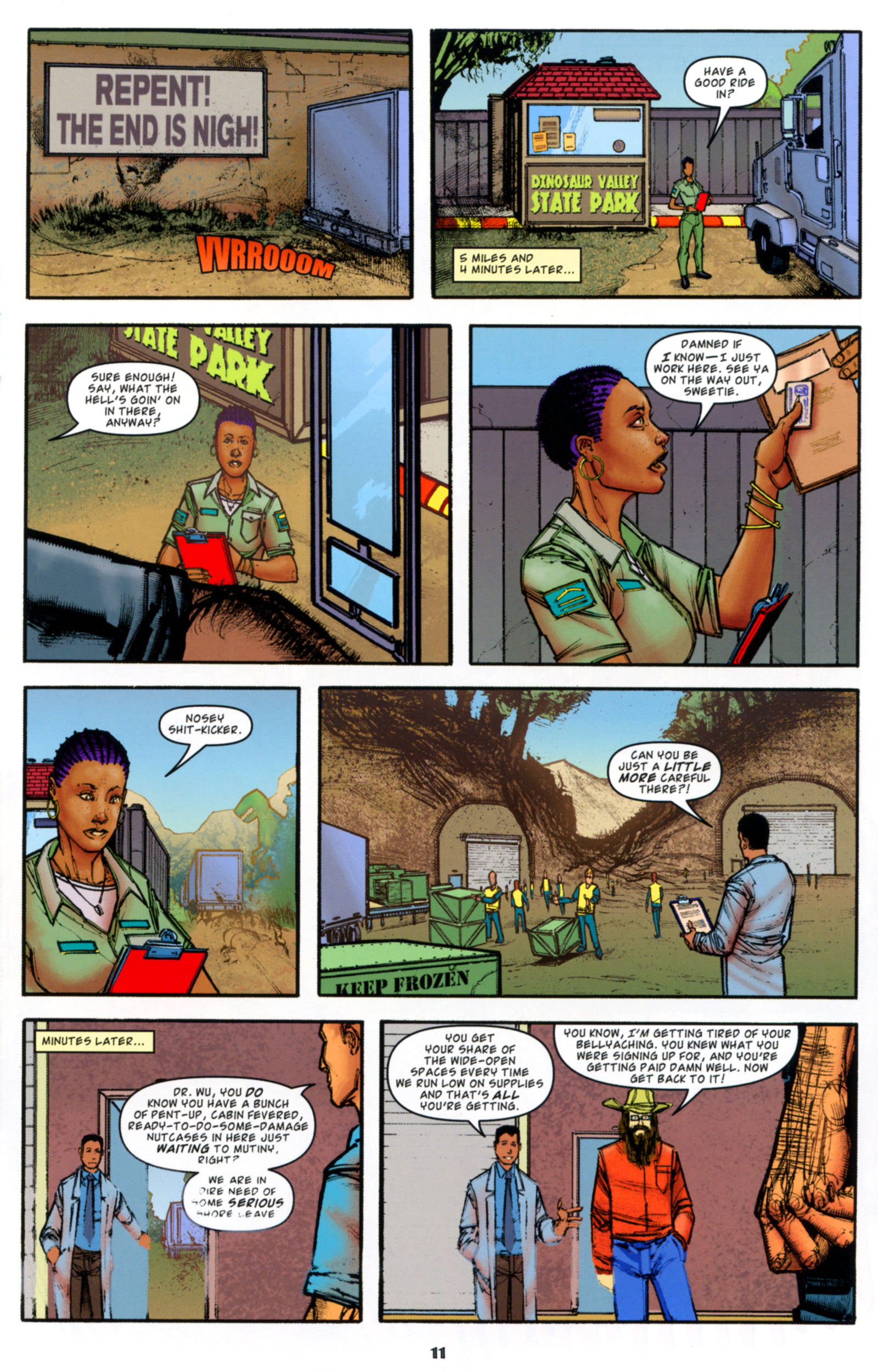 Read online Jurassic Park (2010) comic -  Issue #1 - 13