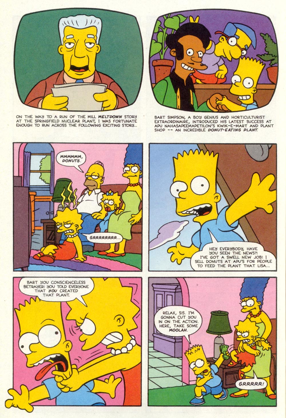 Read online Treehouse of Horror comic -  Issue #1 - 12