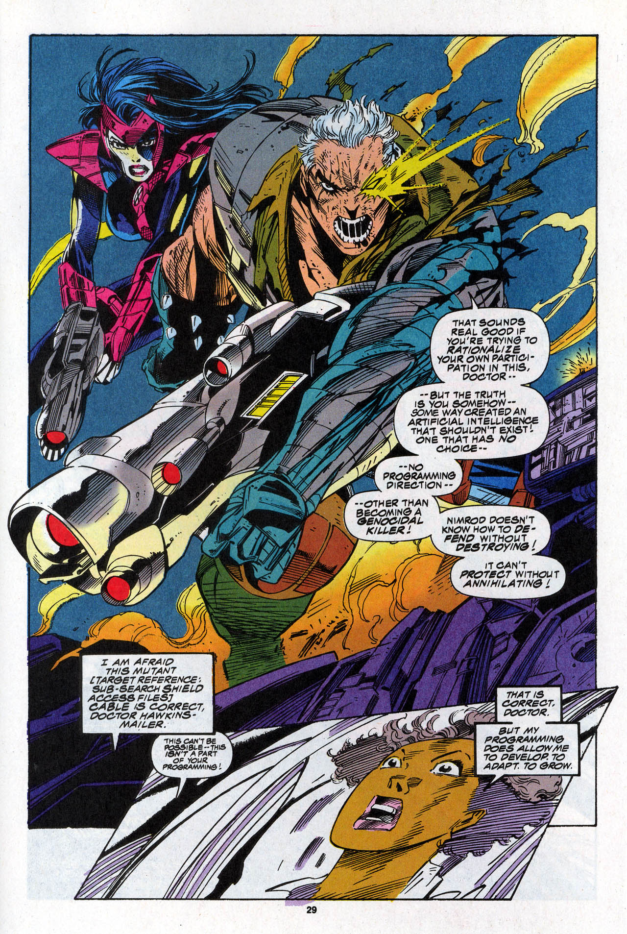 Read online X-Force (1991) comic -  Issue #35 - 29