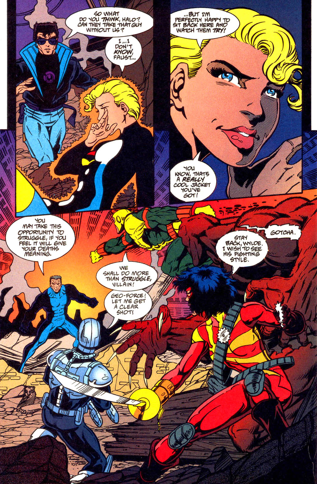 Read online Outsiders (1993) comic -  Issue #3 - 14