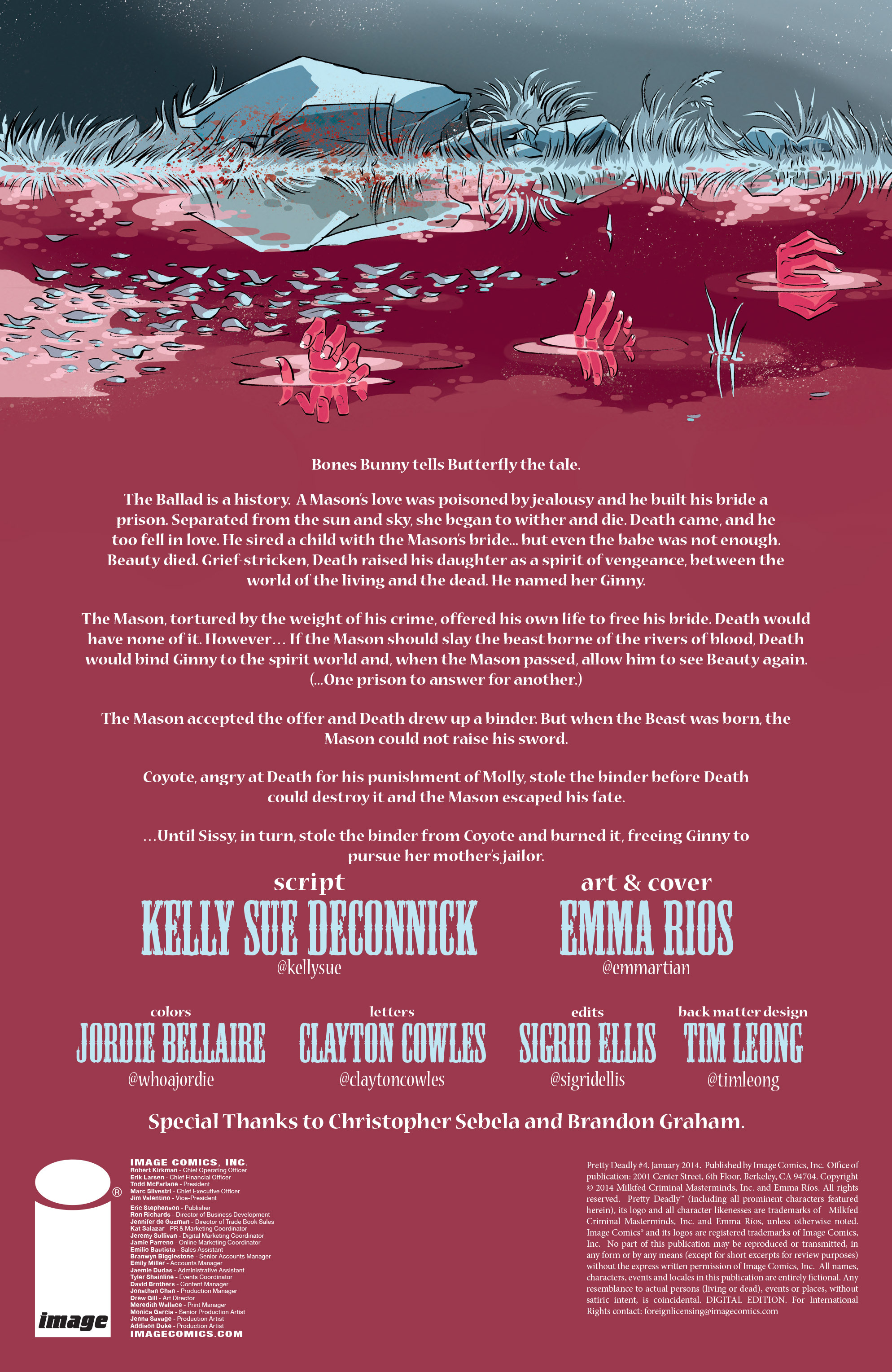 Read online Pretty Deadly comic -  Issue #4 - 2