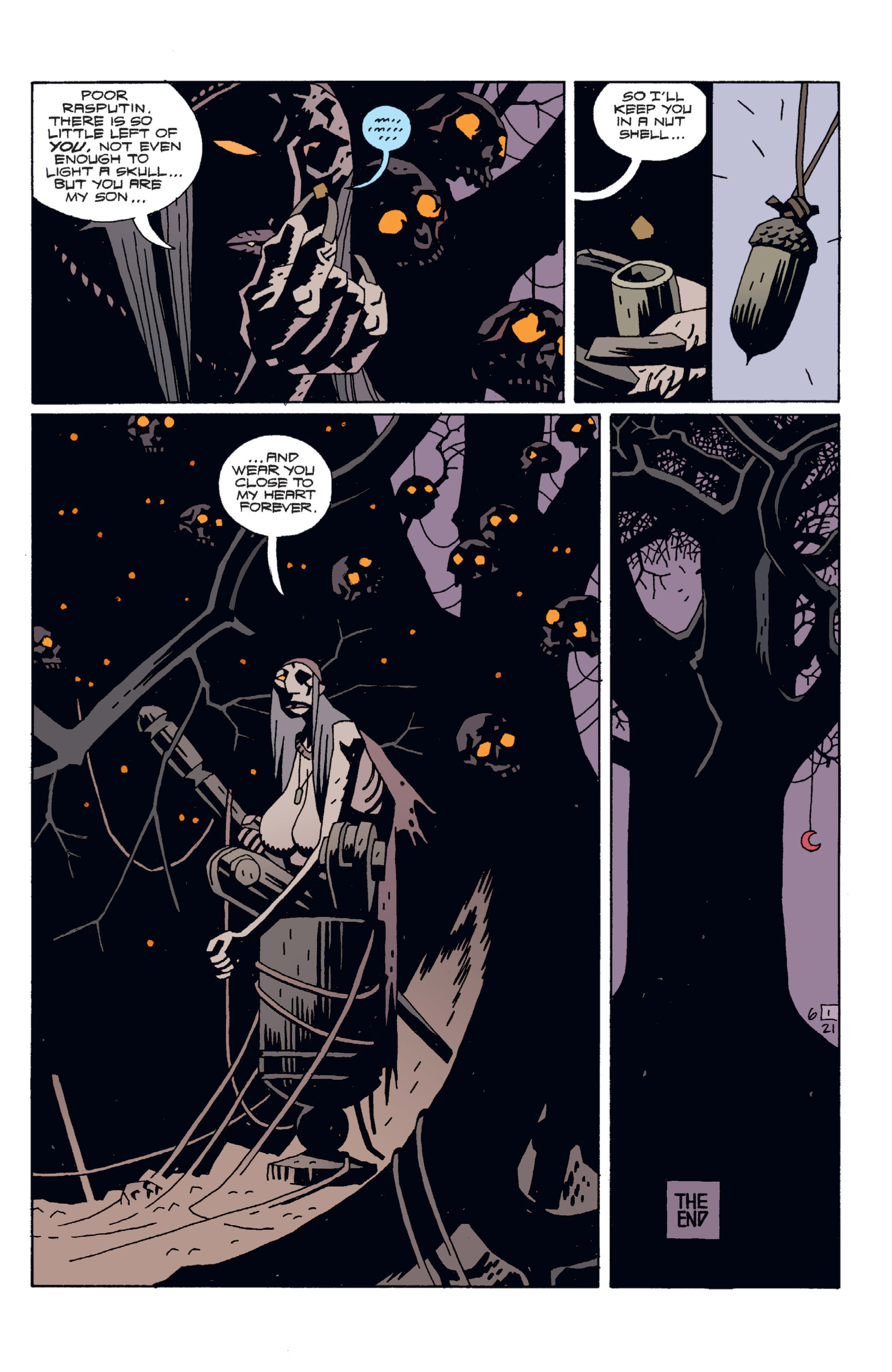 Read online Hellboy comic -  Issue #5 - 140