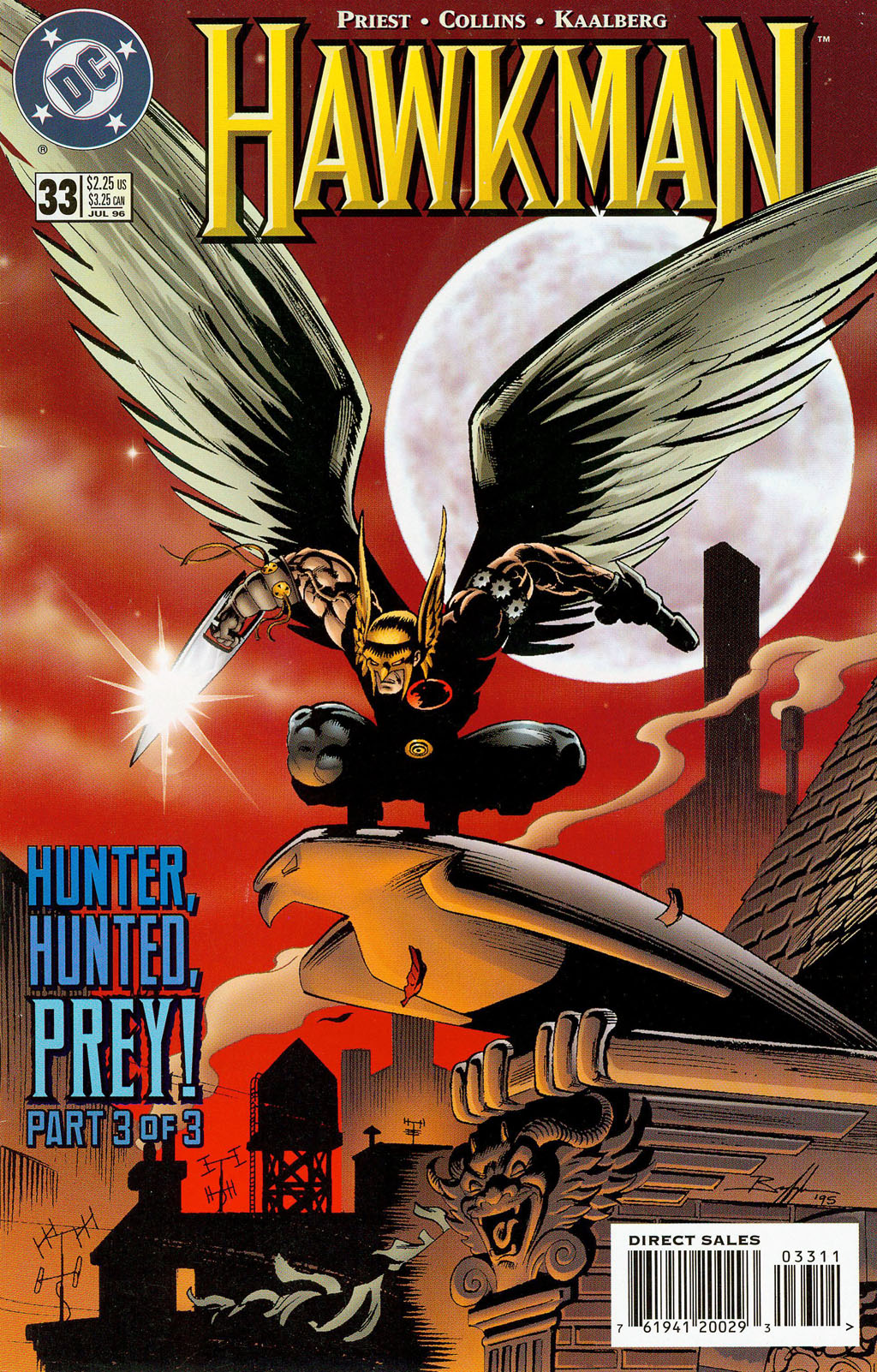 Read online Hawkman (1993) comic -  Issue #33 - 1