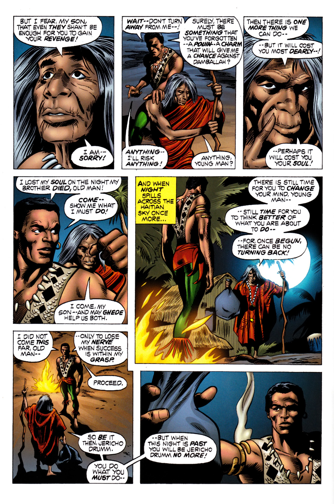Read online Doctor Voodoo: The Origin of Jericho Drumm comic -  Issue # Full - 30