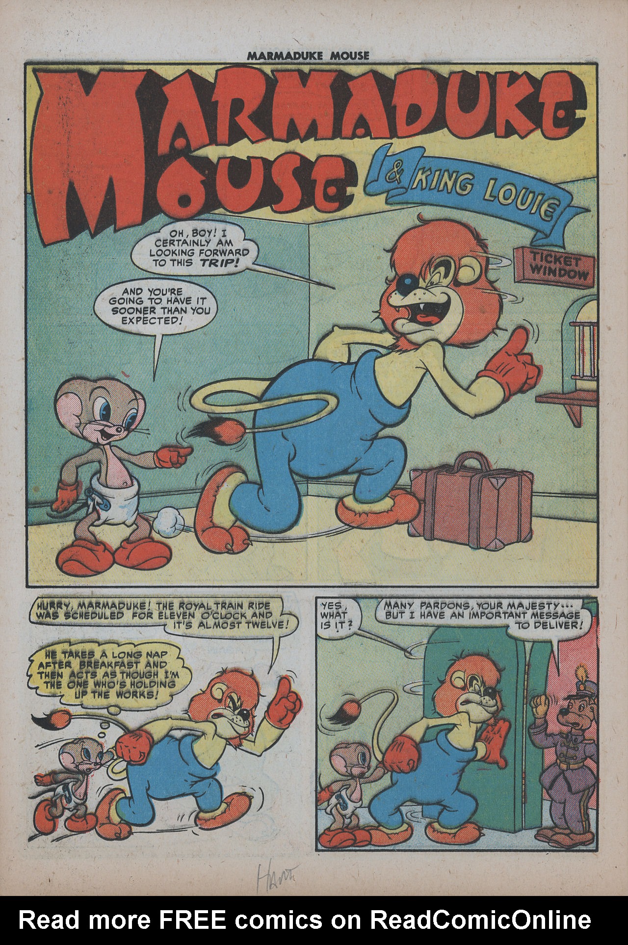 Read online Marmaduke Mouse comic -  Issue #23 - 32