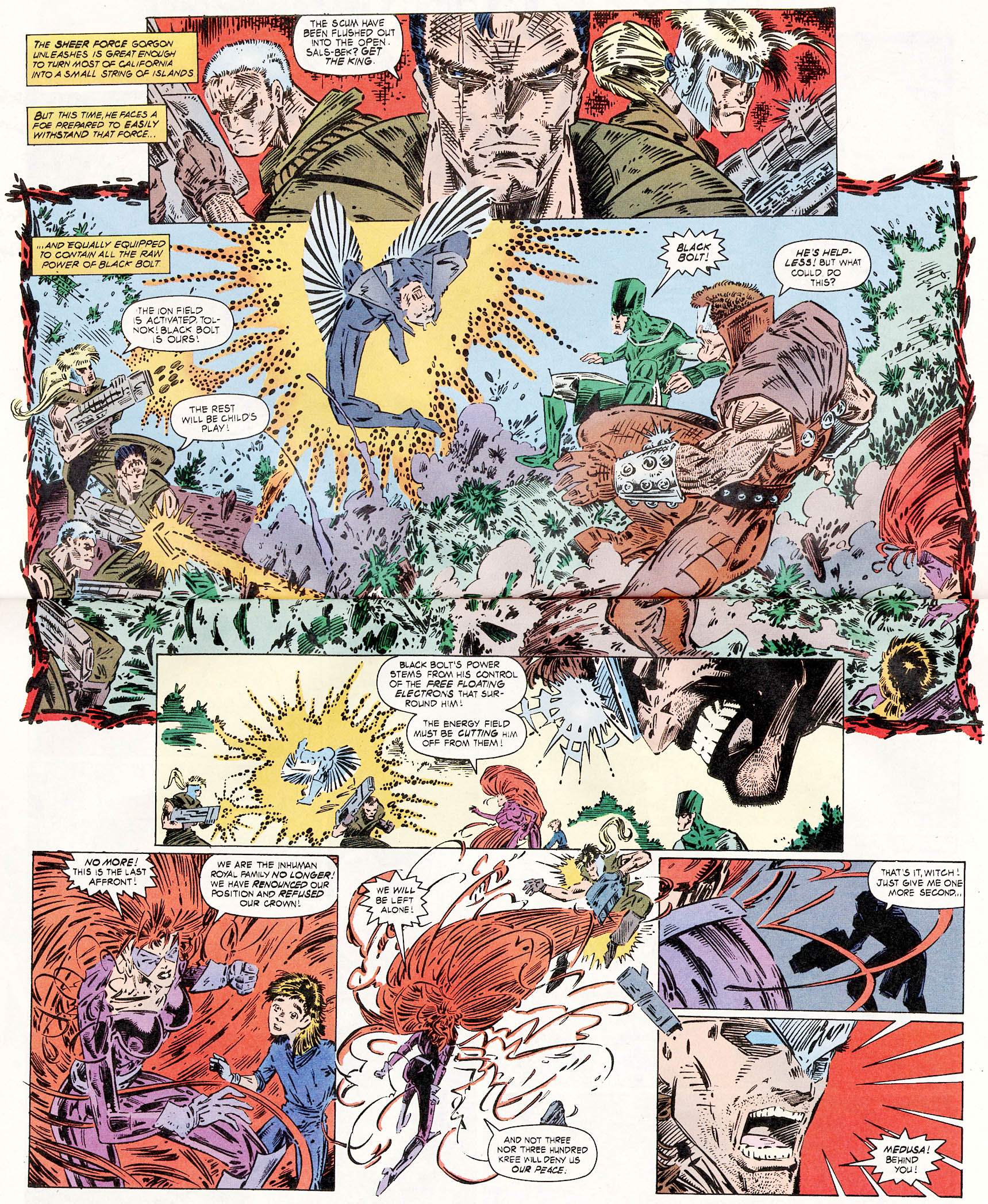 Read online Inhumans: The Great Refuge comic -  Issue # Full - 18