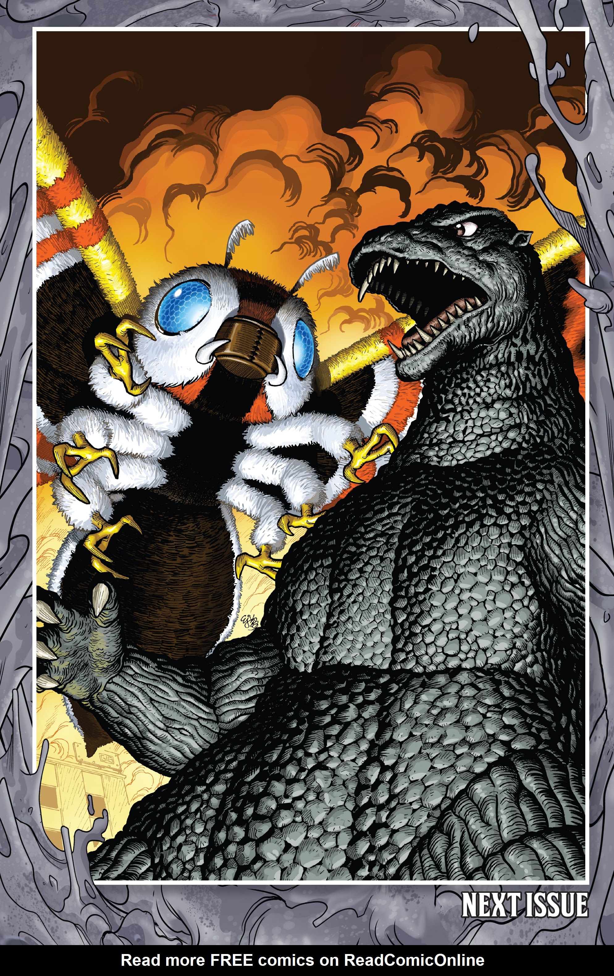 Read online Godzilla Rivals comic -  Issue # Vs. Hedorah - 42