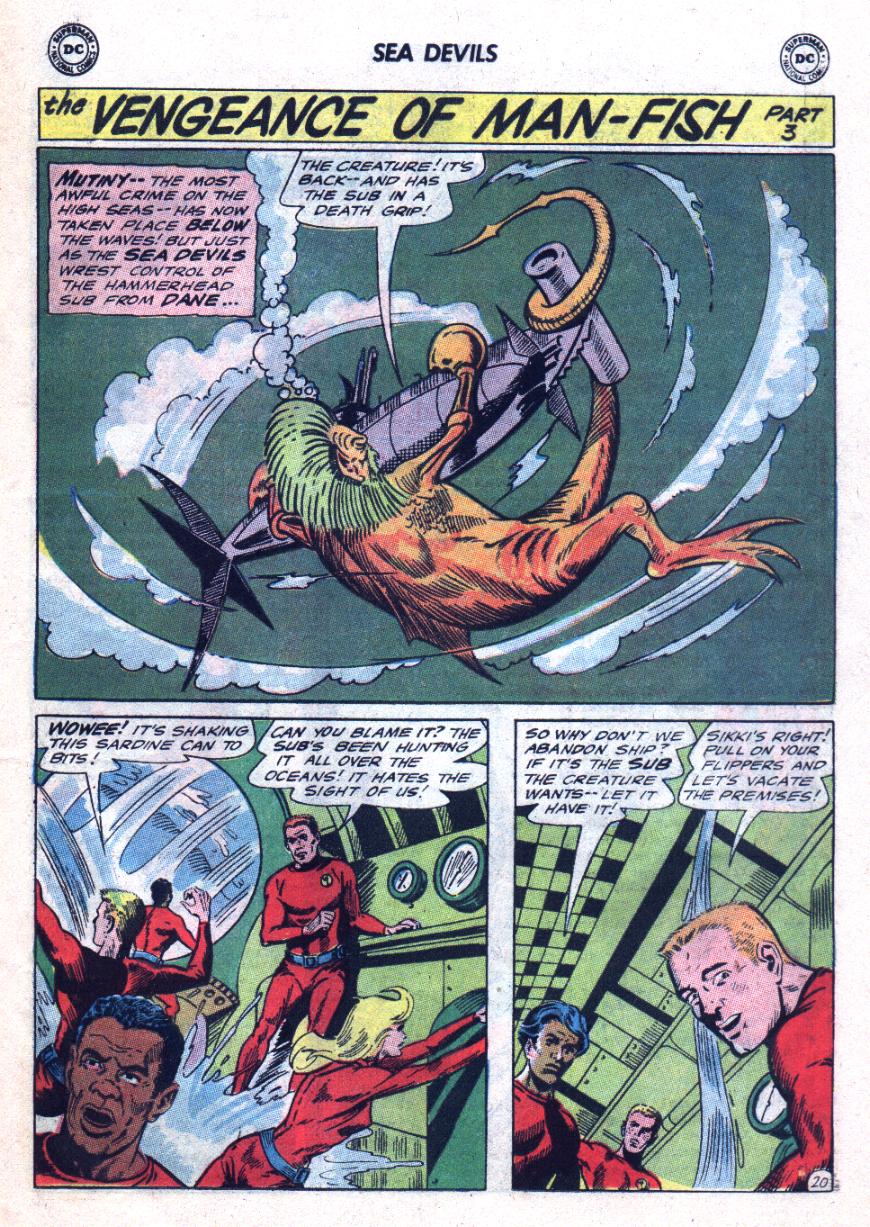 Read online Sea Devils comic -  Issue #24 - 28