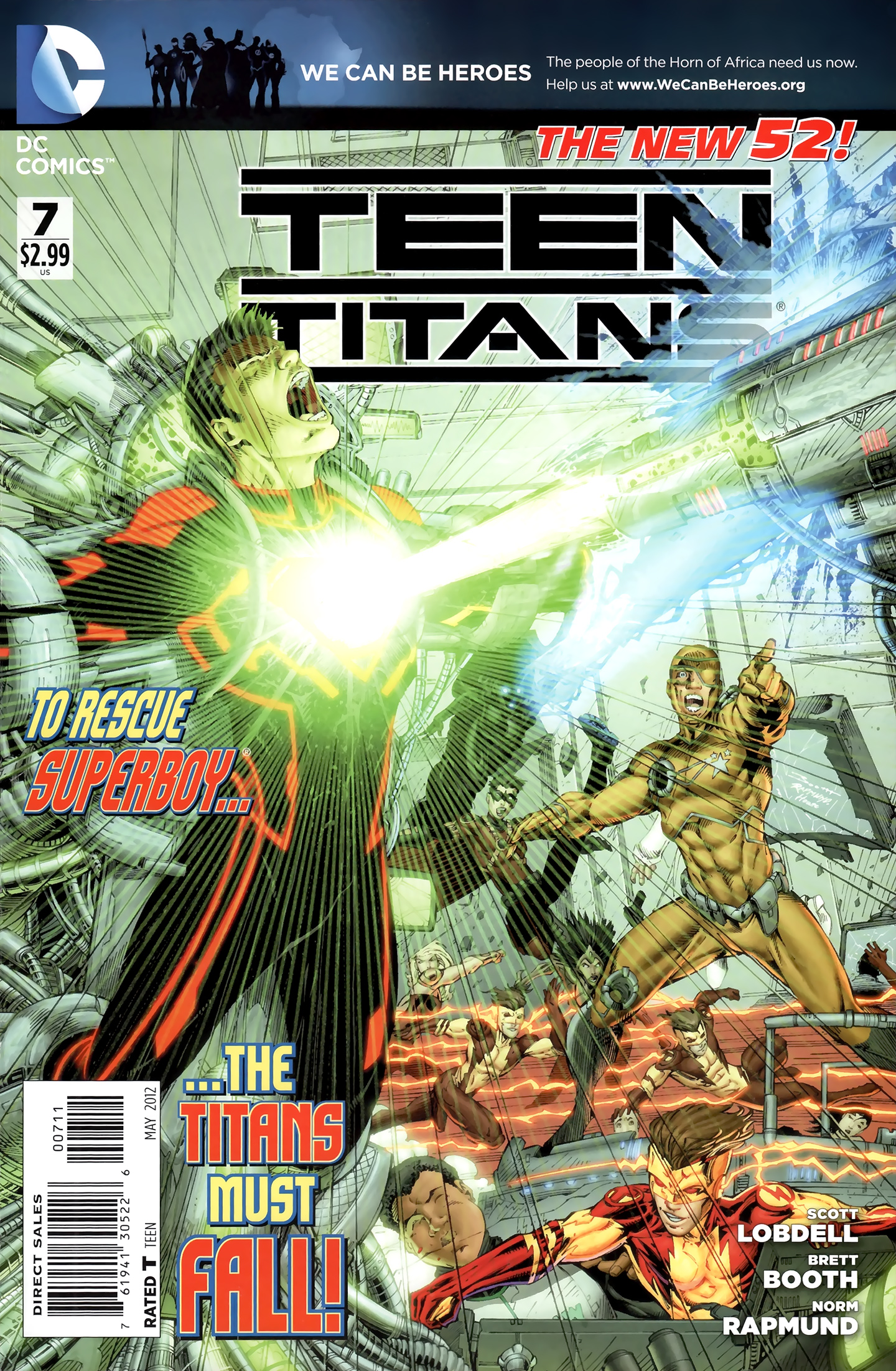 Read online Teen Titans (2011) comic -  Issue #7 - 1