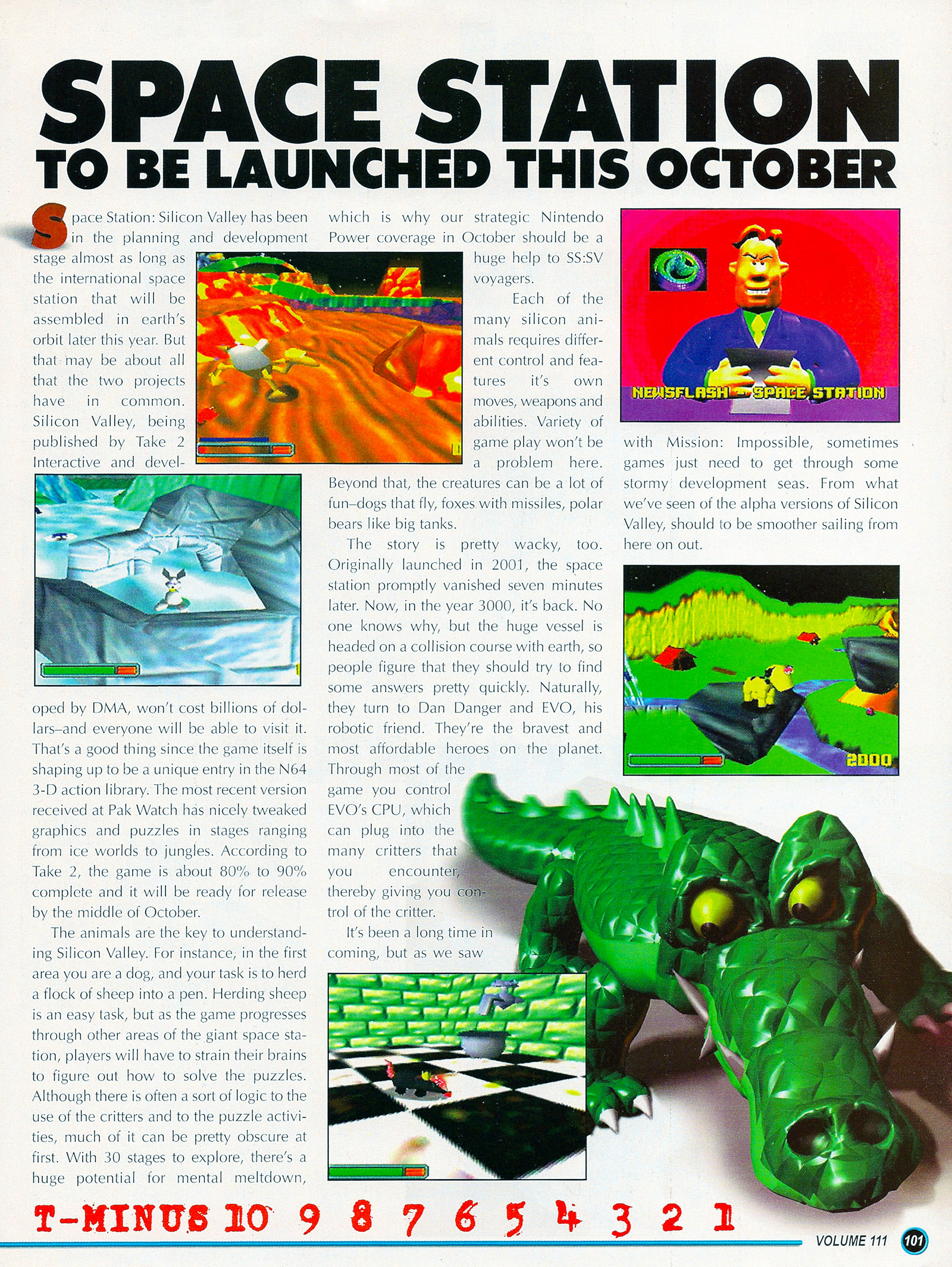 Read online Nintendo Power comic -  Issue #111 - 111