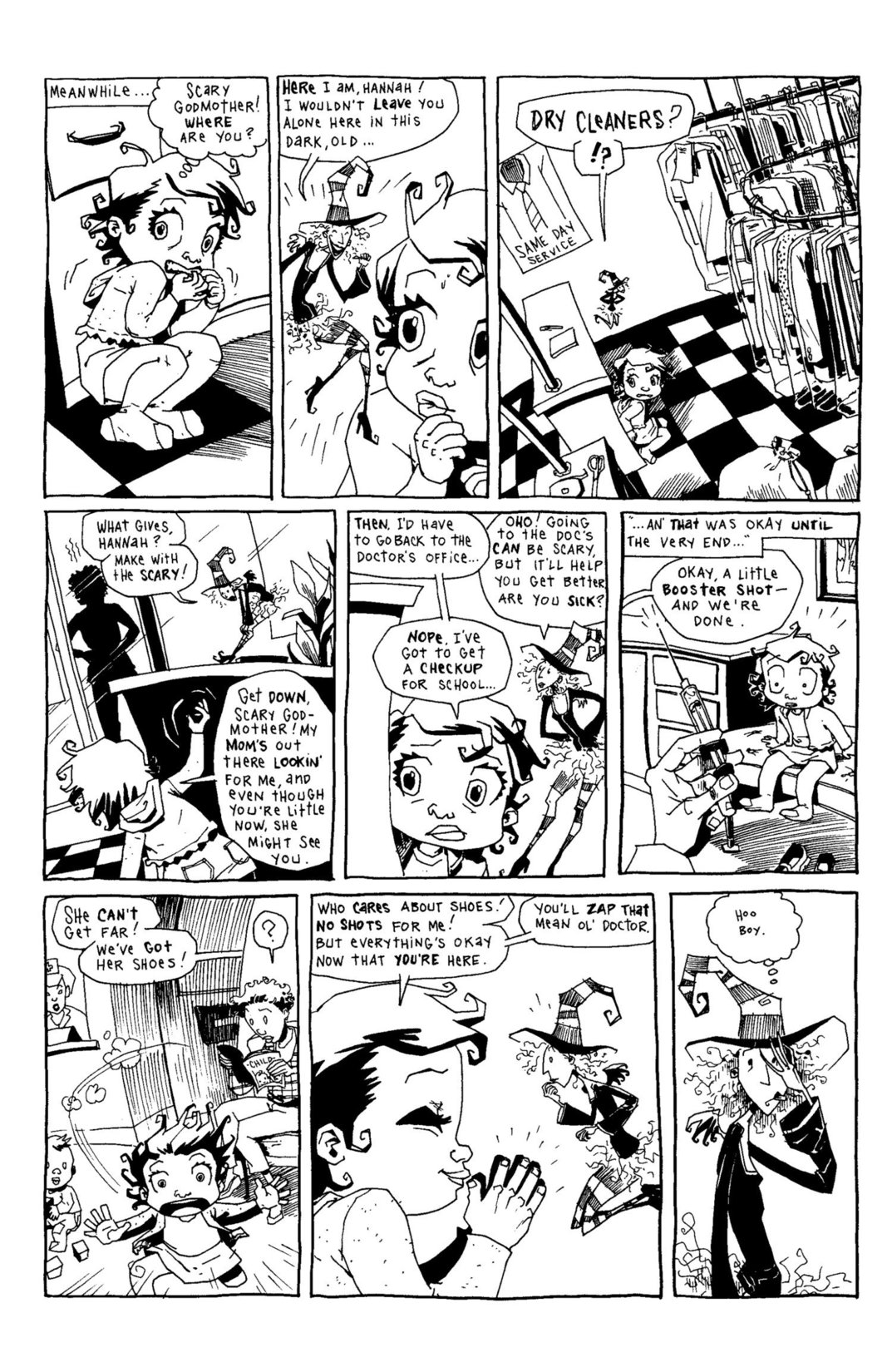 Read online Scary Godmother Comic Book Stories comic -  Issue # TPB - 80