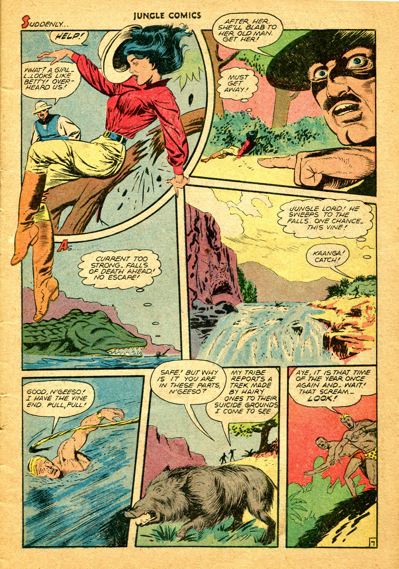 Read online Jungle Comics comic -  Issue #89 - 9