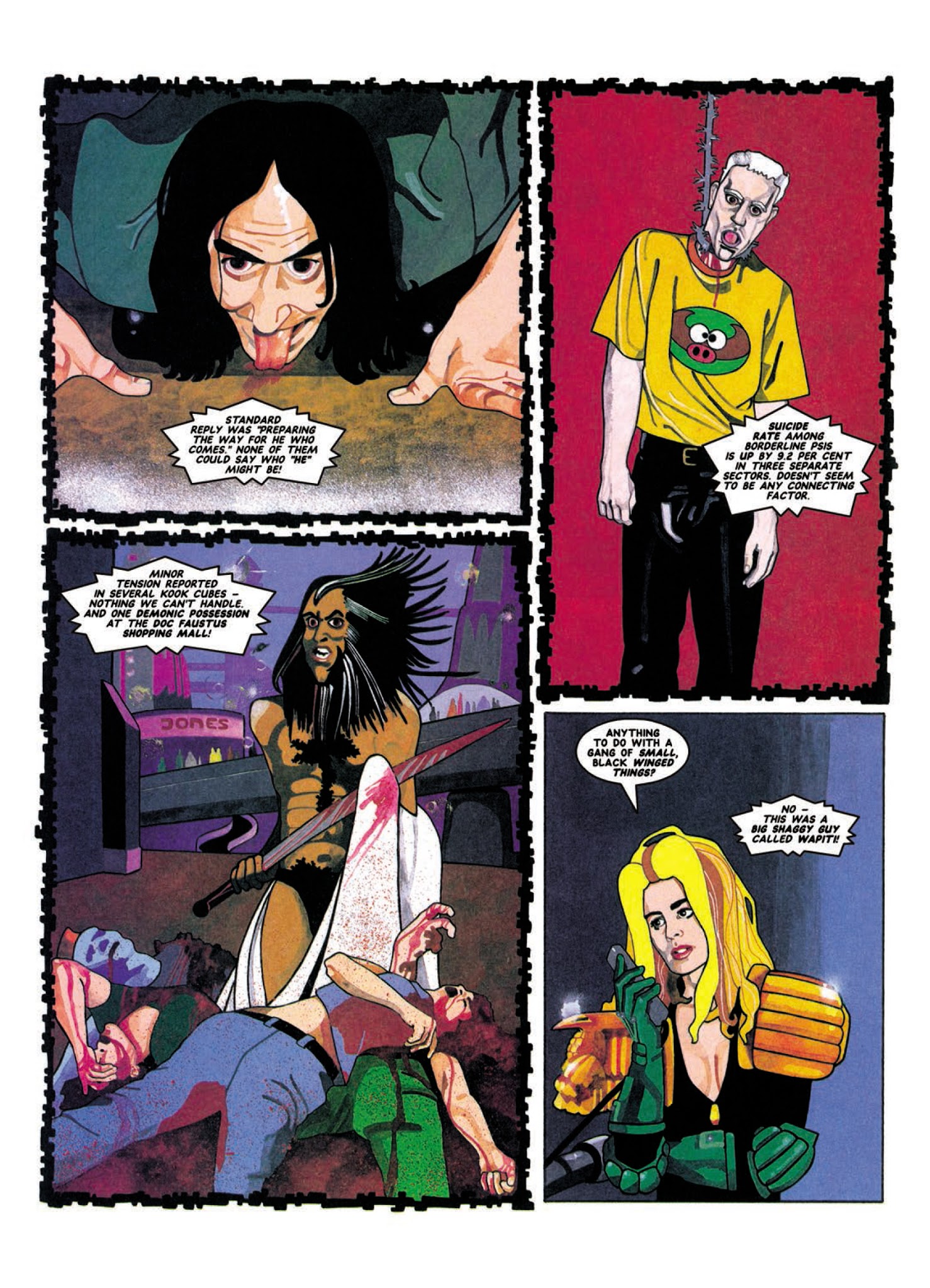 Read online Judge Anderson: The Psi Files comic -  Issue # TPB 3 - 21