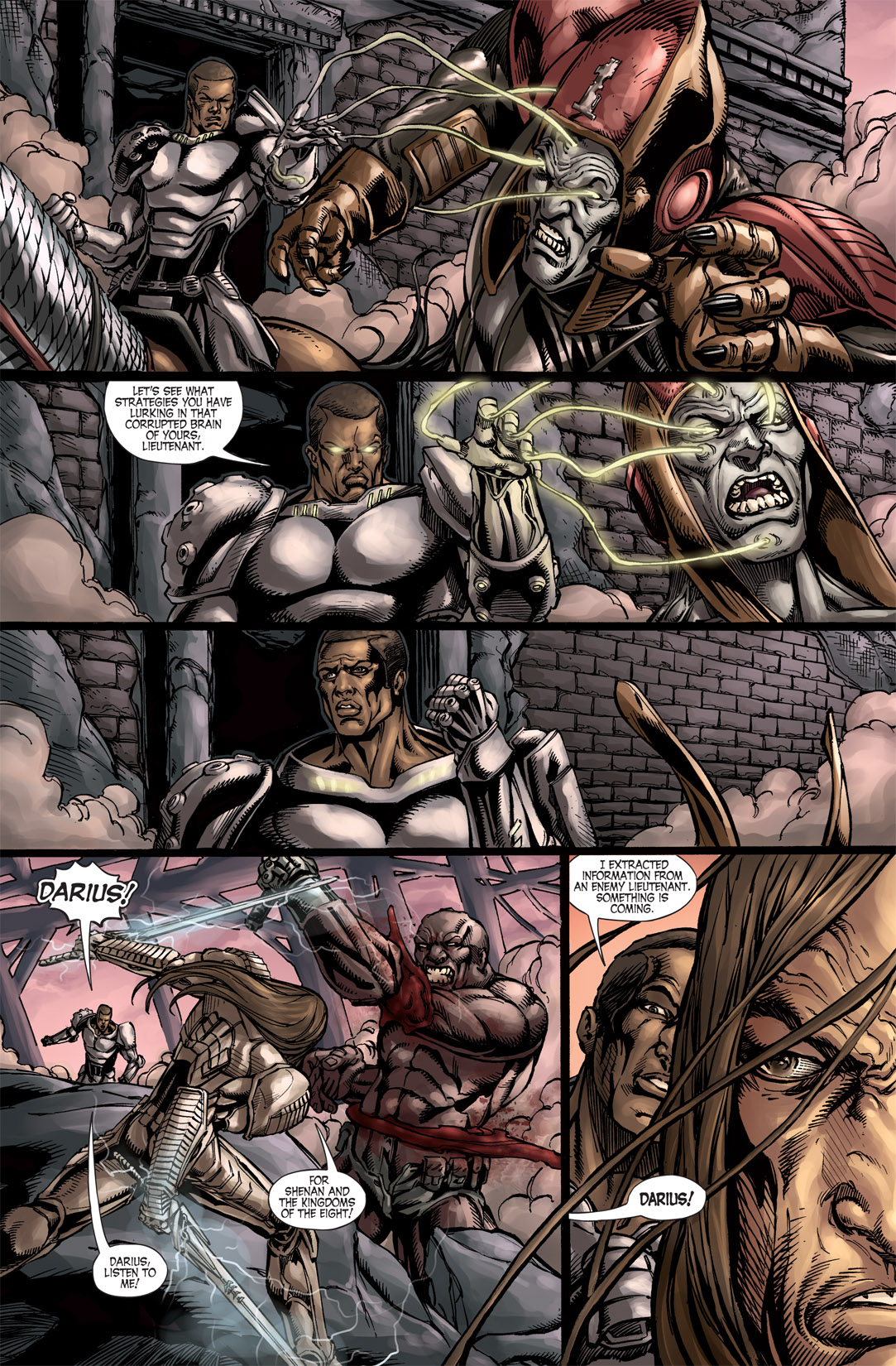 Read online Last Reign: Kings of War comic -  Issue #5 - 8