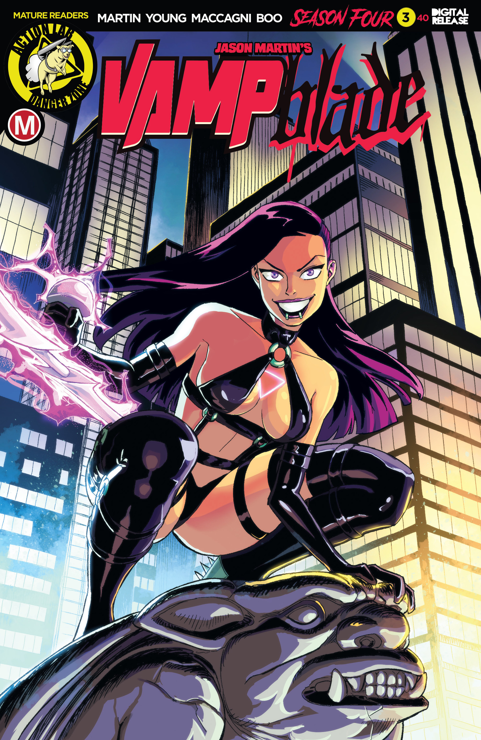Read online Vampblade Season 4 comic -  Issue #3 - 1
