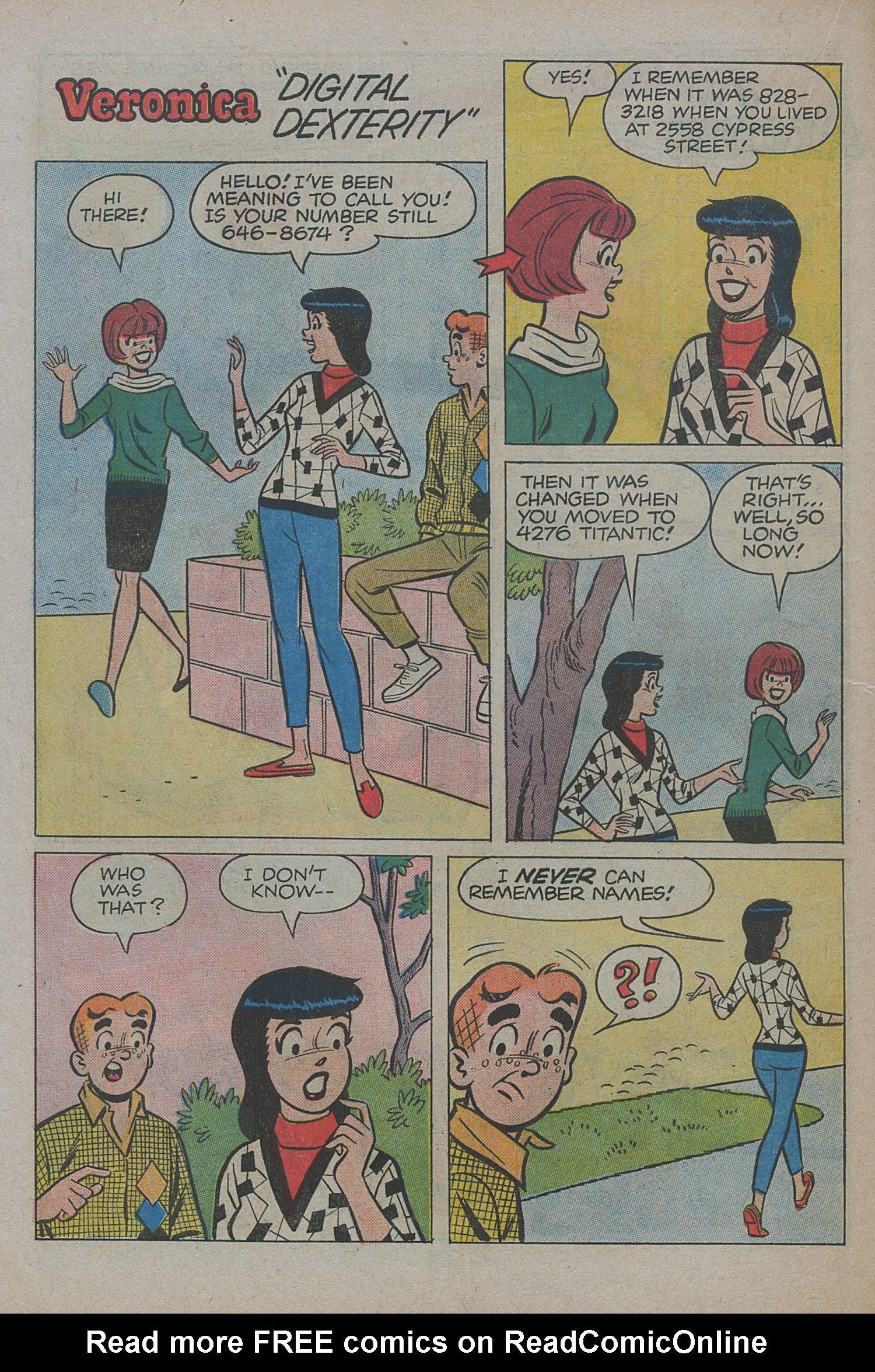 Read online Archie's Joke Book Magazine comic -  Issue #80 - 14