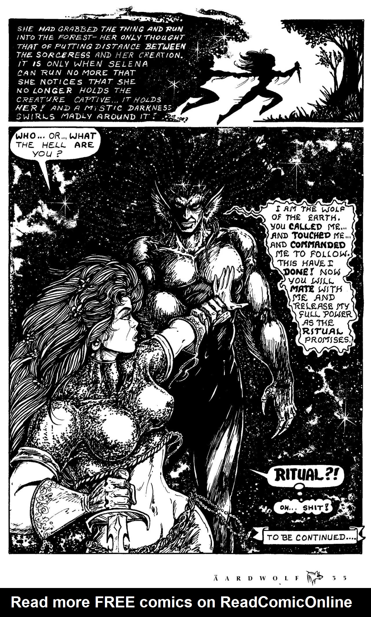 Read online Aardwolf comic -  Issue #2 - 33