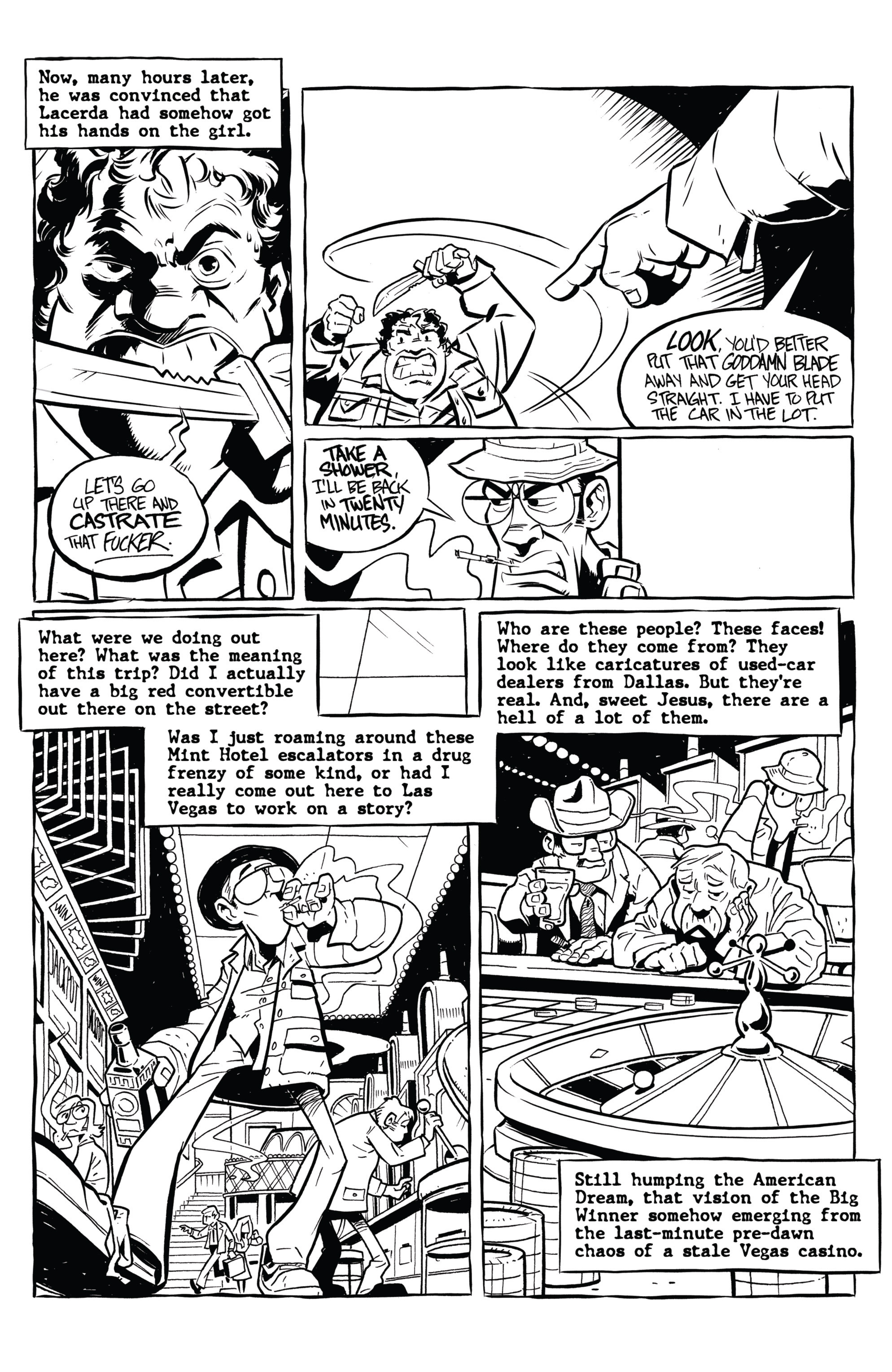 Read online Hunter S. Thompson's Fear and Loathing in Las Vegas comic -  Issue #2 - 21