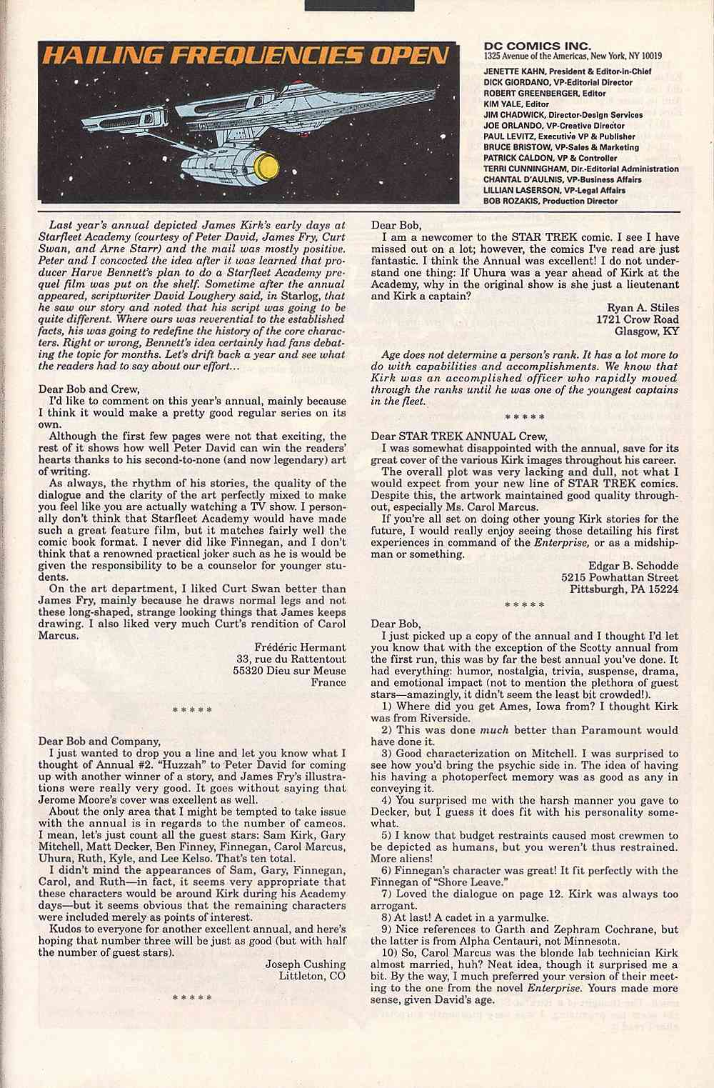 Read online Star Trek (1989) comic -  Issue # Annual 3 - 63