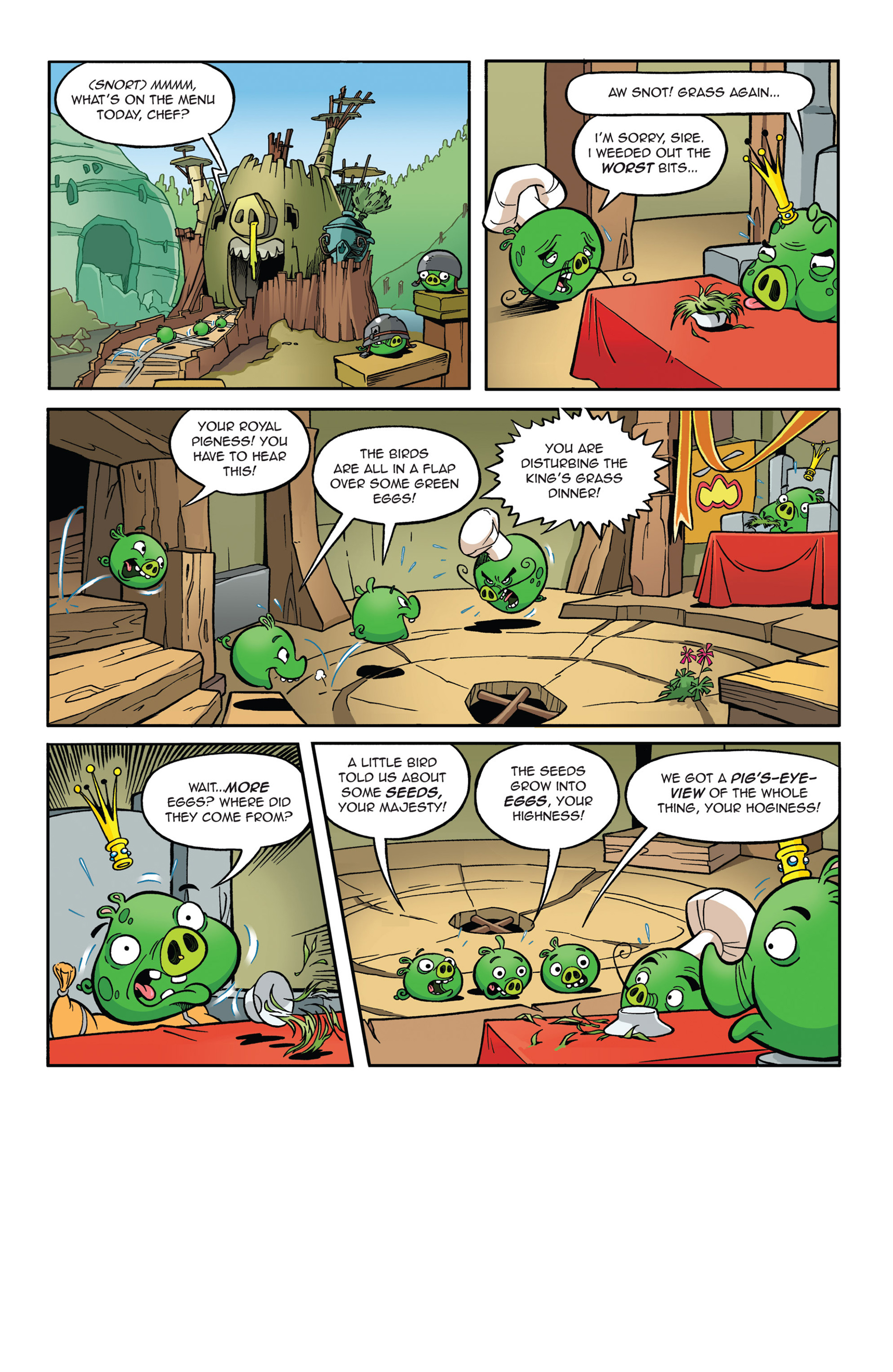 Read online Angry Birds Comics (2014) comic -  Issue #5 - 6