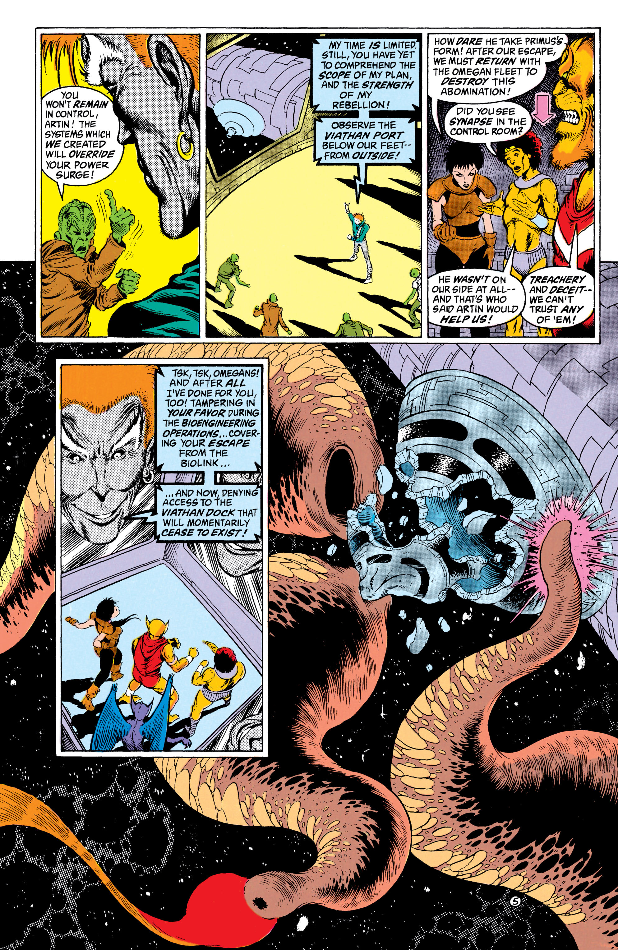 Read online The Omega Men (1983) comic -  Issue #30 - 6