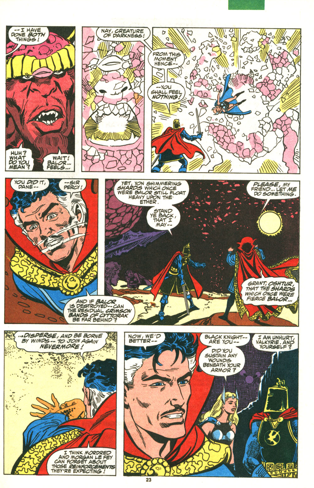 Read online Black Knight (1990) comic -  Issue #3 - 19