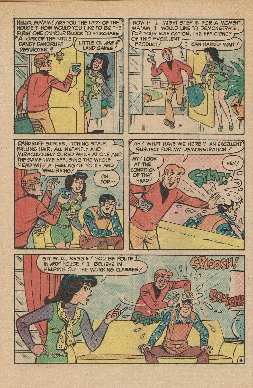 Read online Reggie and Me (1966) comic -  Issue #51 - 30