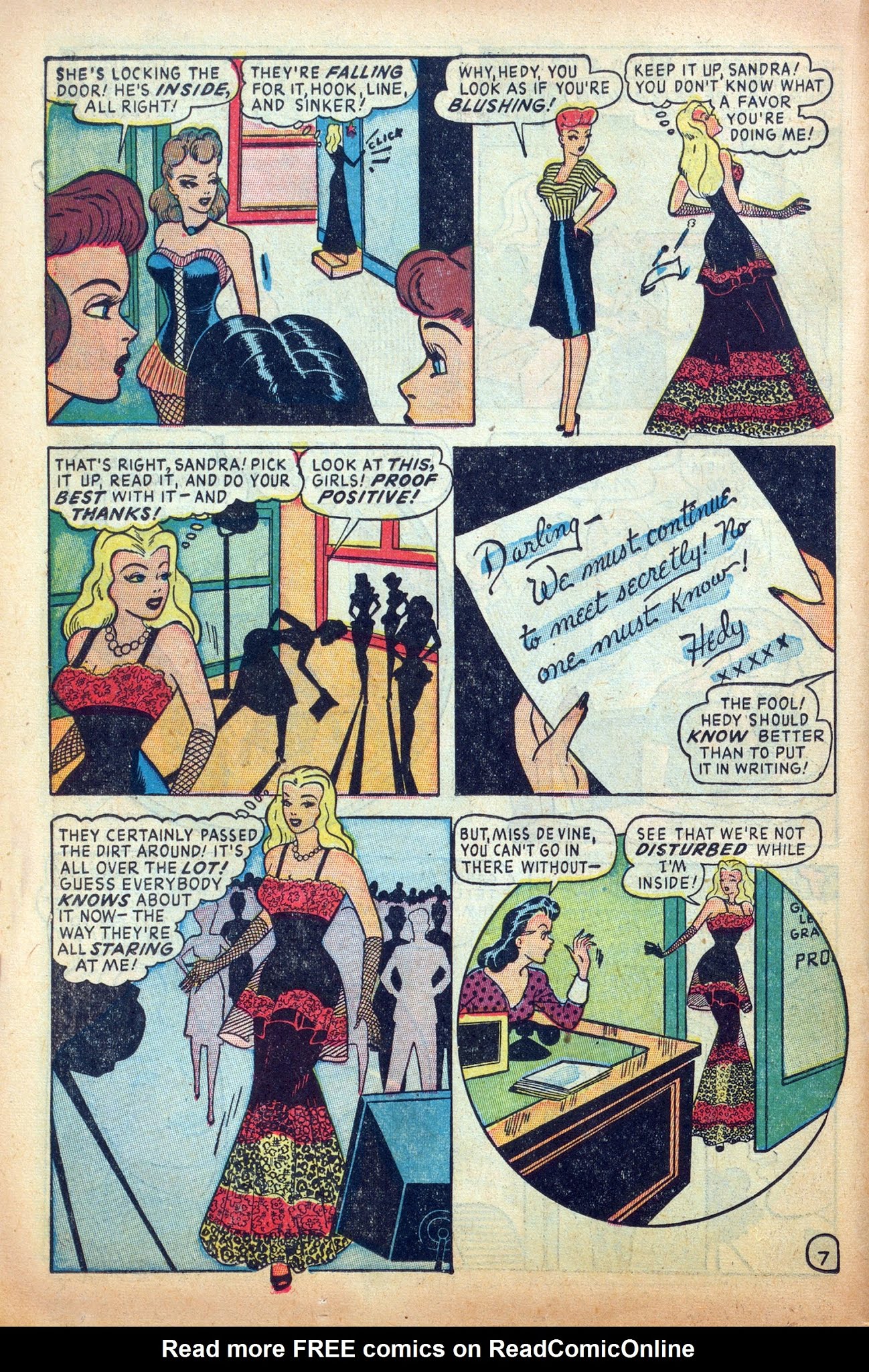 Read online Hedy De Vine Comics comic -  Issue #27 - 34