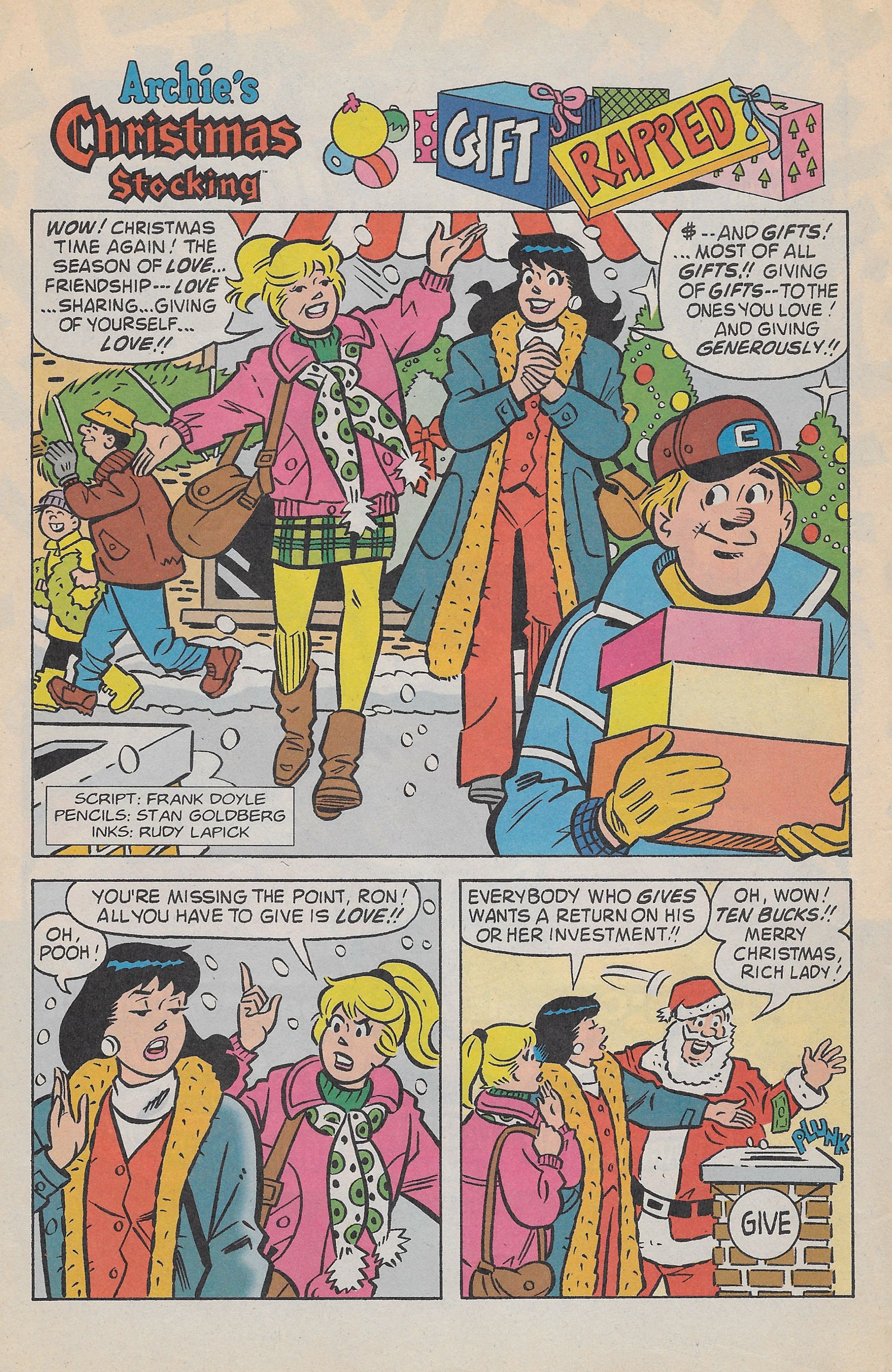 Read online Archie's Christmas Stocking comic -  Issue #4 - 18